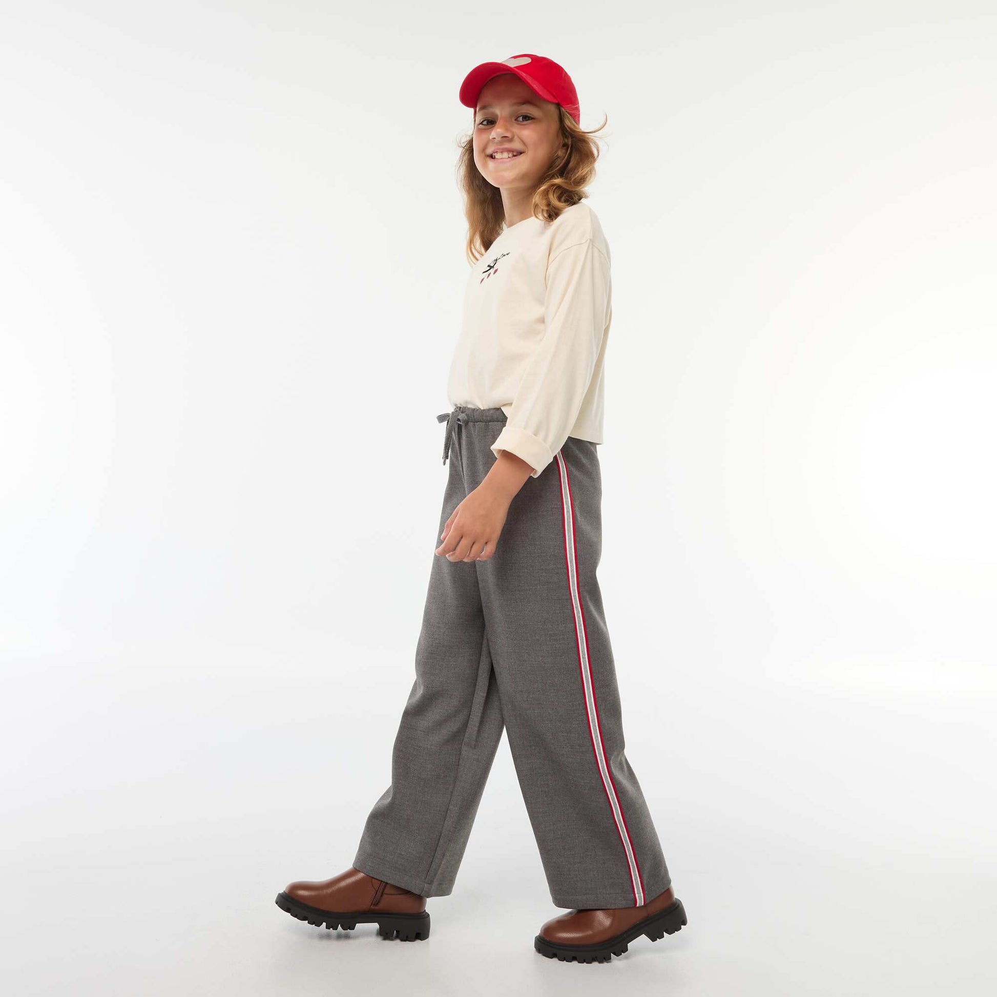 Jogging-style trousers GREY