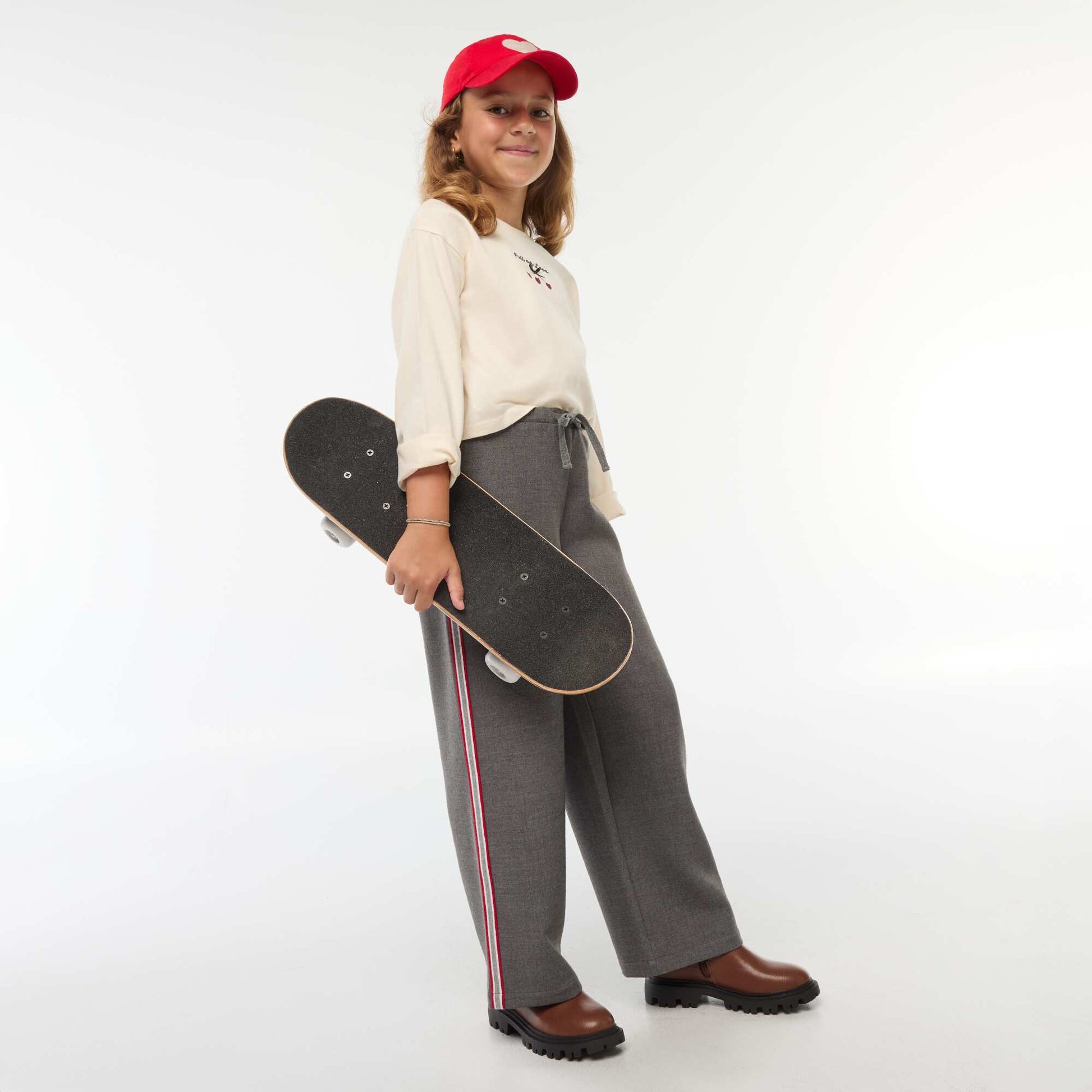 Jogging-style trousers GREY