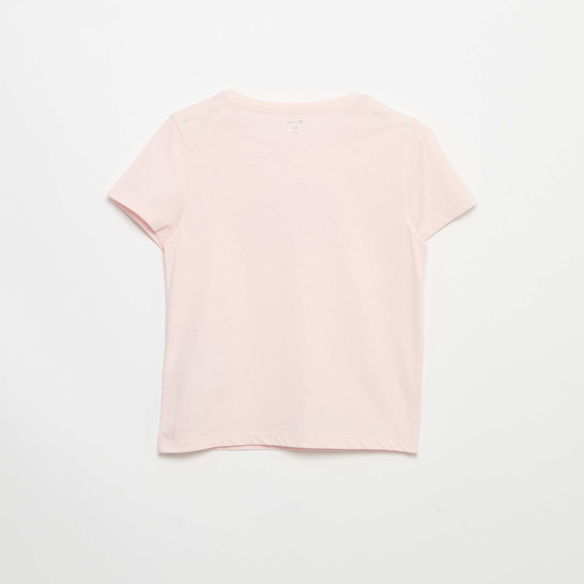 تي شيرت قصير الأكمام بتصميم PINK