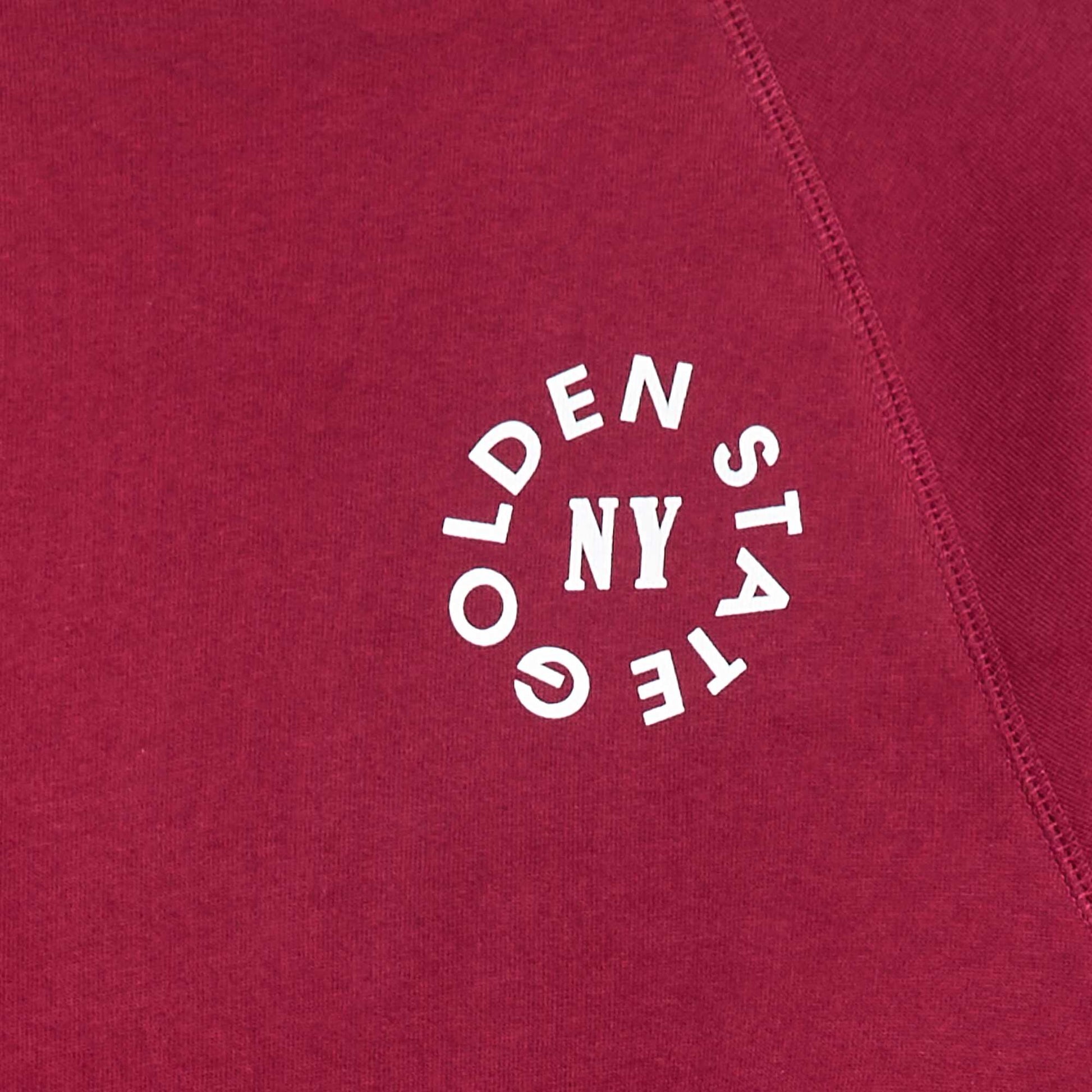 Printed sweatshirt fabric sweater RED
