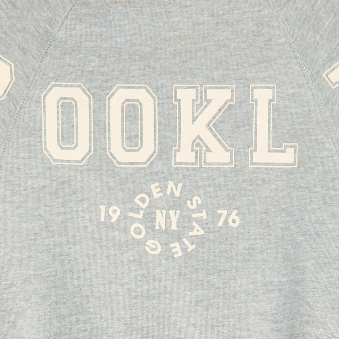 Printed sweatshirt fabric sweater GREY