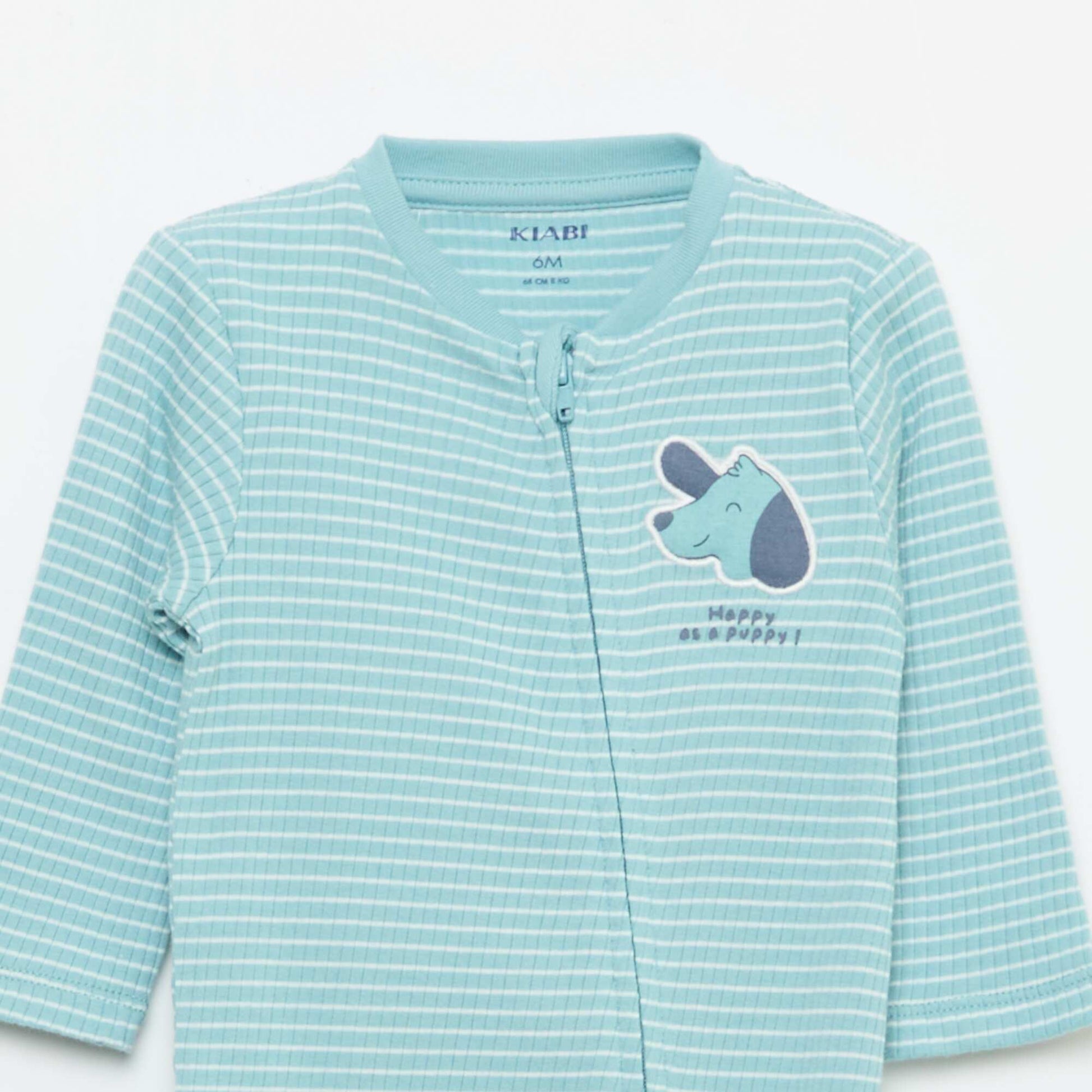 Cotton Sleepsuit BLUE