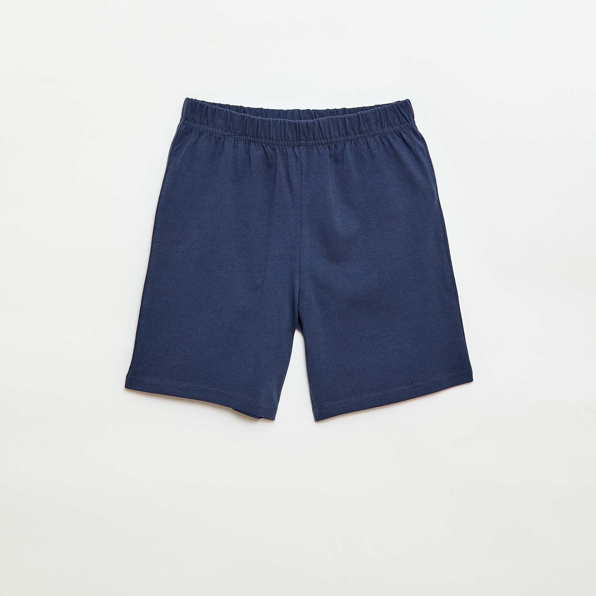 2-Piece Tank Top and Shorts Pajama Set BLUE