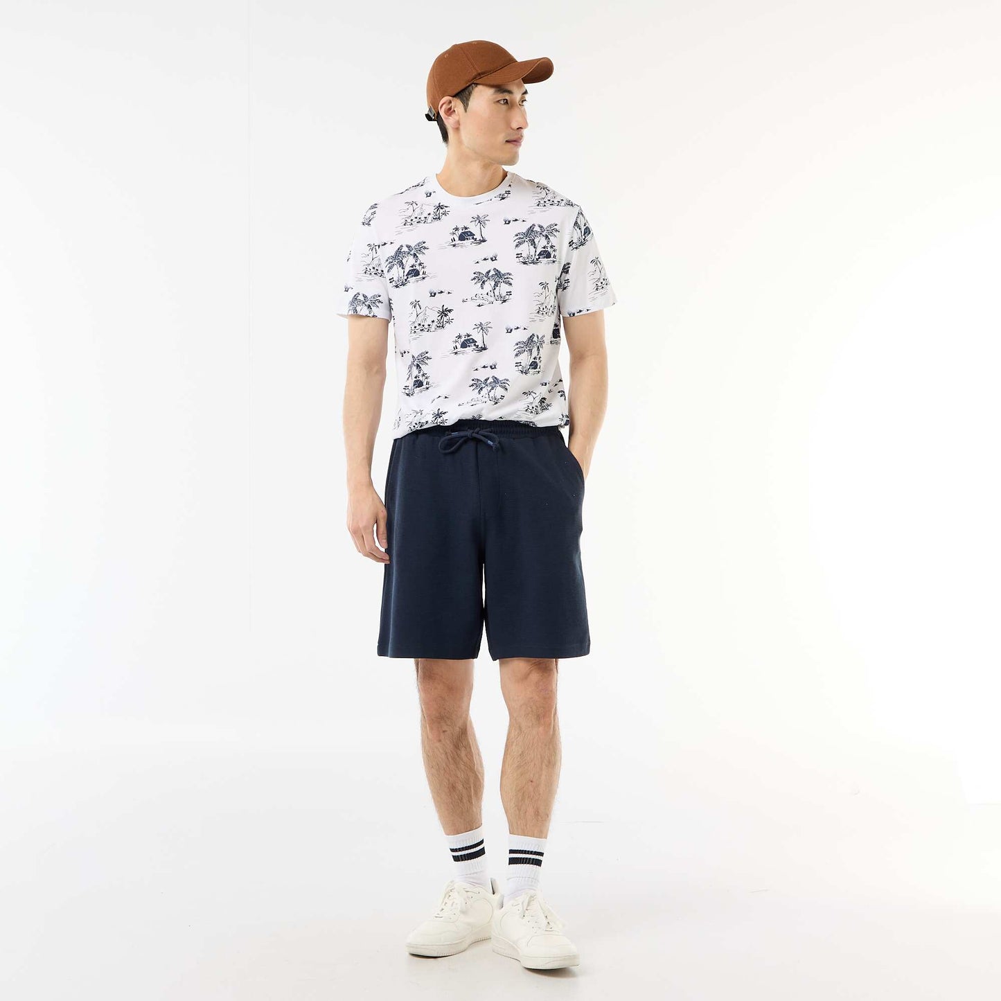 Printed Graphic T-shirt WHITE
