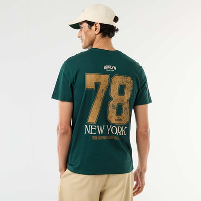 Printed Graphic T-shirt GREEN