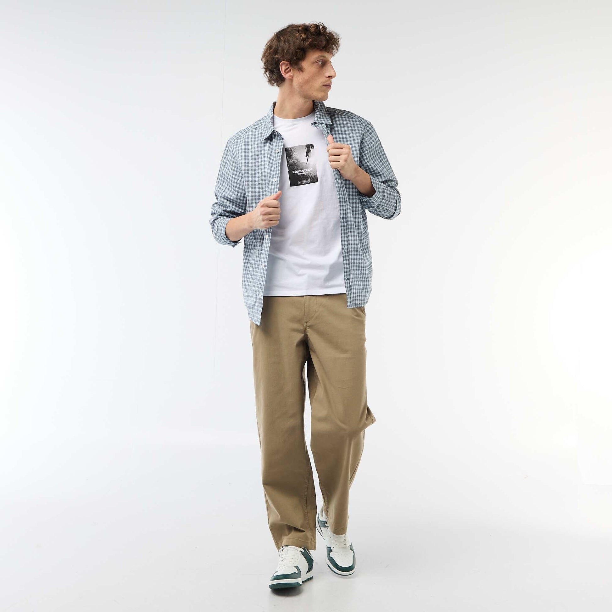 Printed Graphic T-shirt WHITE