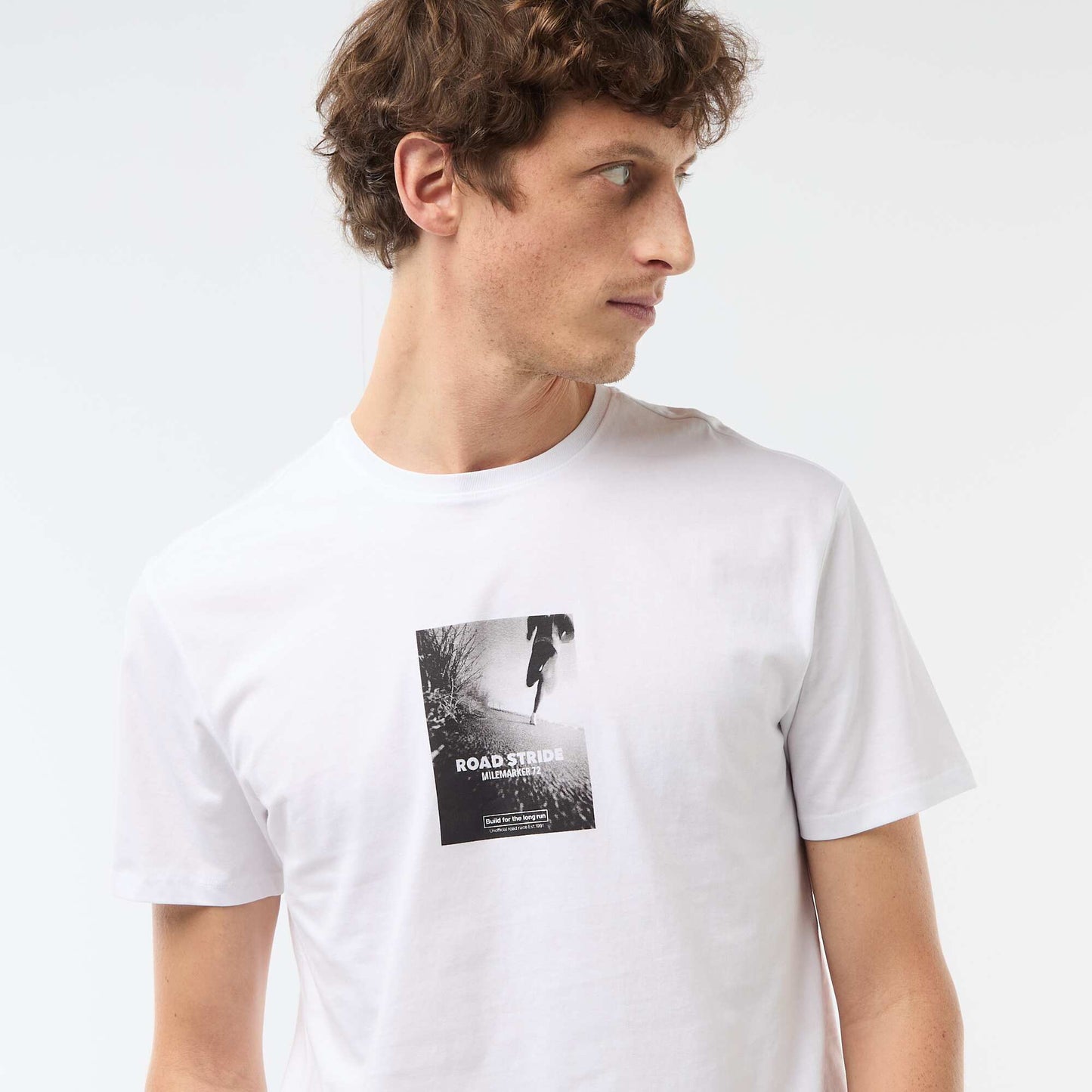 Printed Graphic T-shirt WHITE