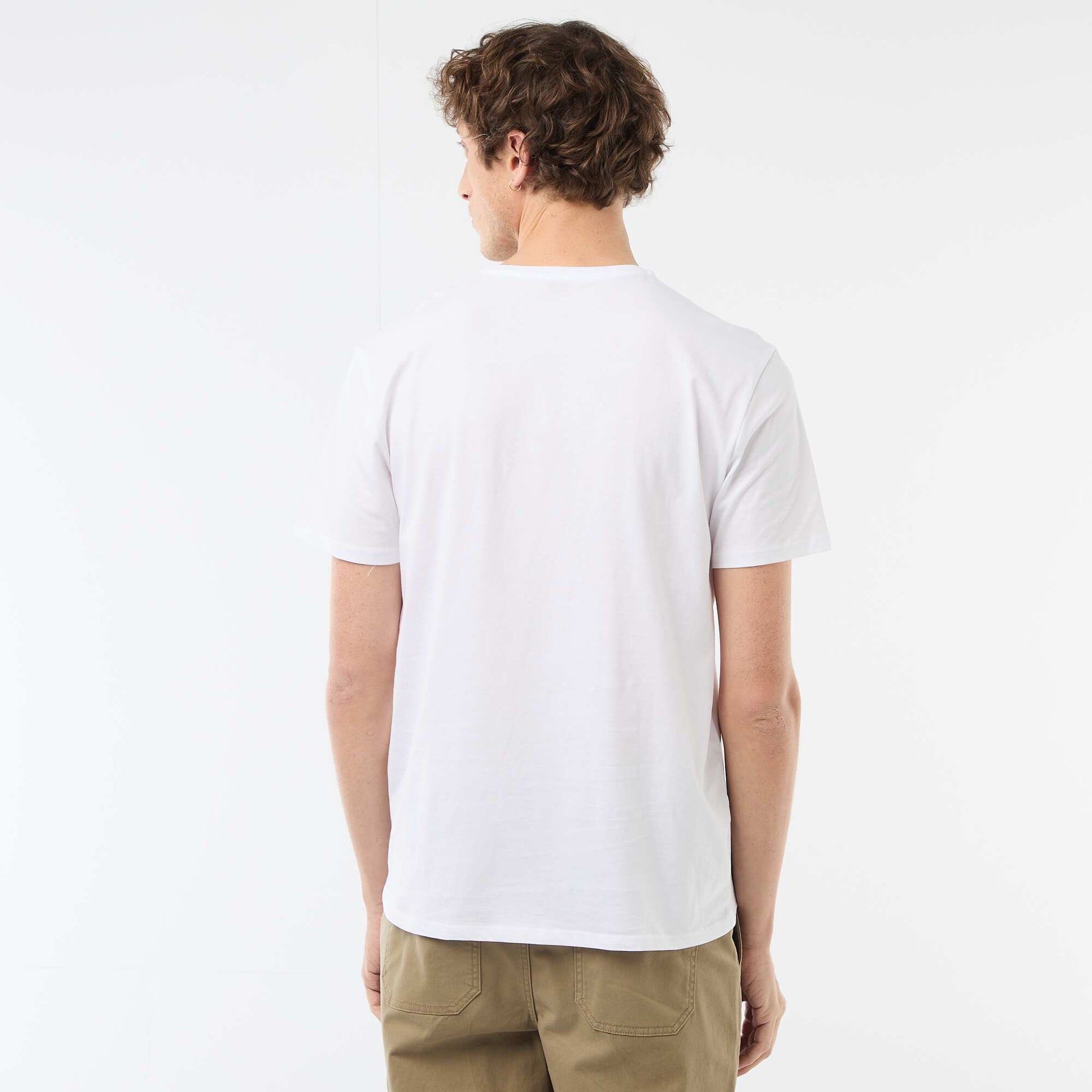 Printed Graphic T-shirt WHITE