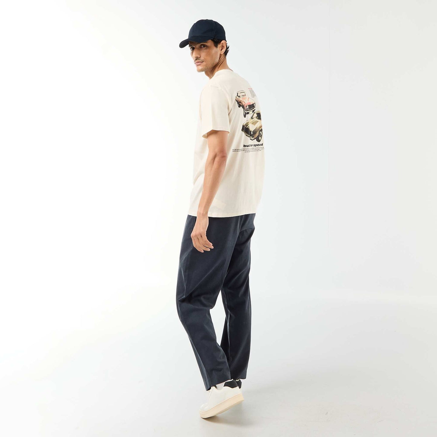 Printed Graphic T-shirt WHITE
