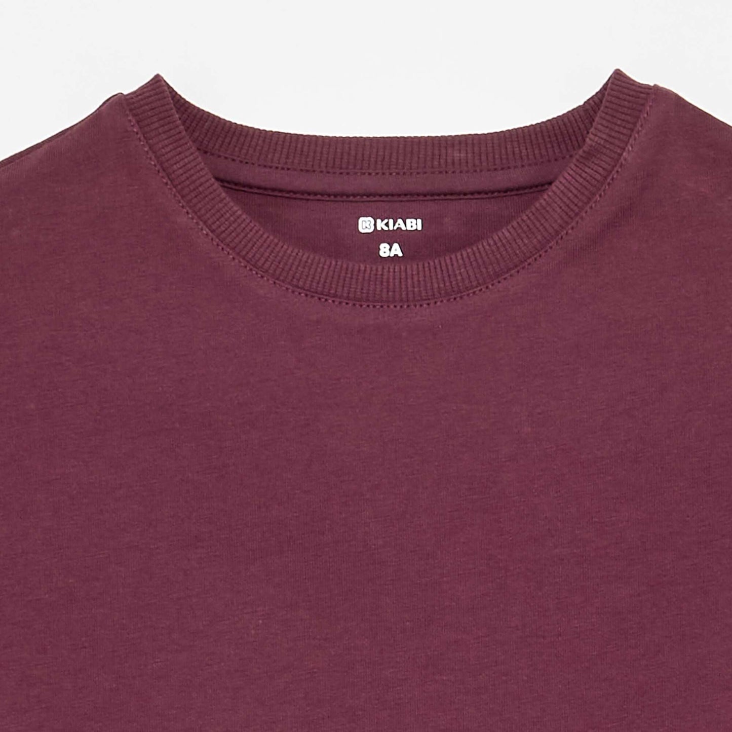 Short-sleeved Tough Cotton T-shirt PURPLE
