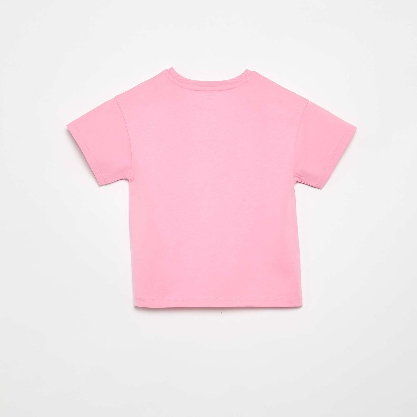Short-sleeved Tough Cotton T-shirt PINK