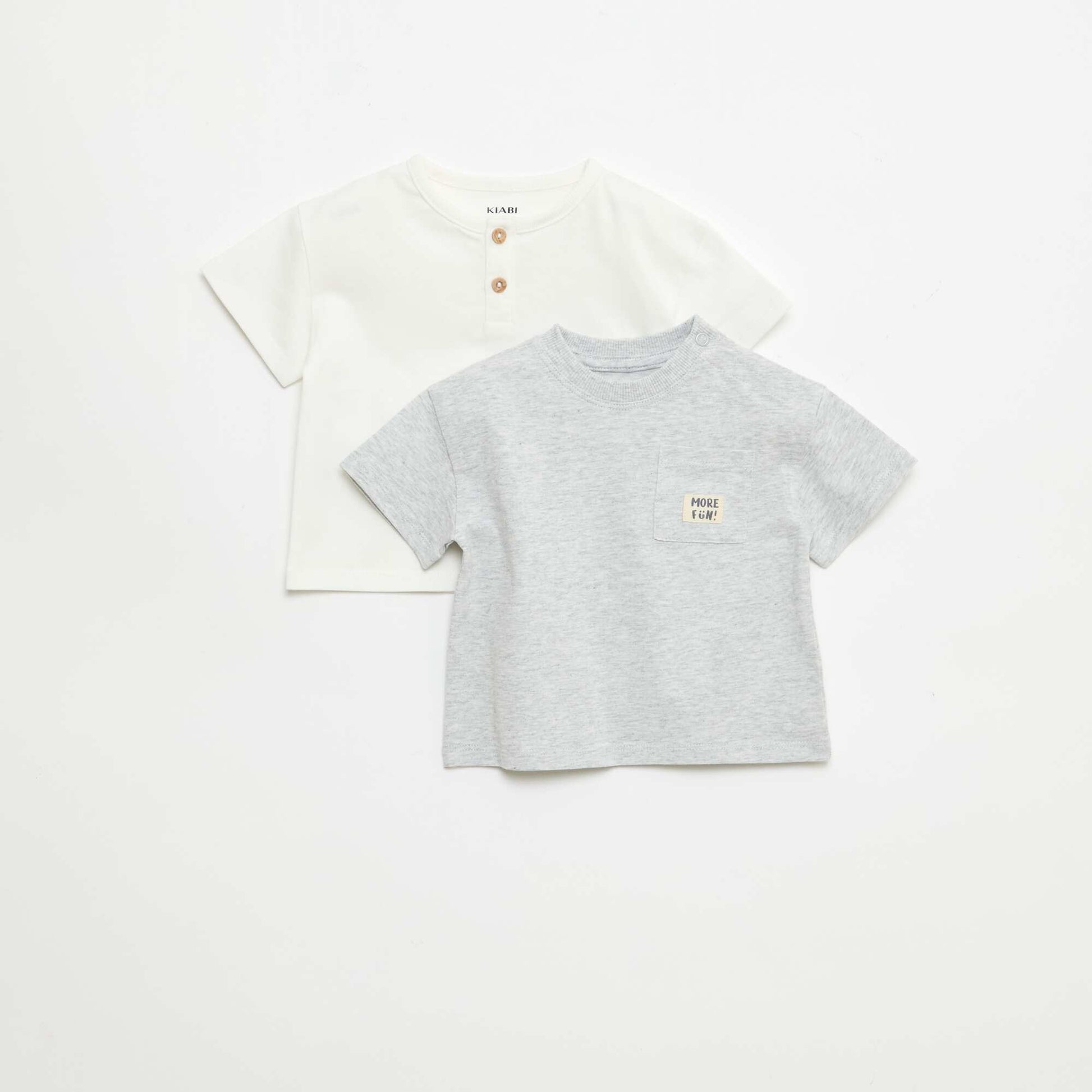 2-Pack of Short-Sleeve T-Shirts WHITE