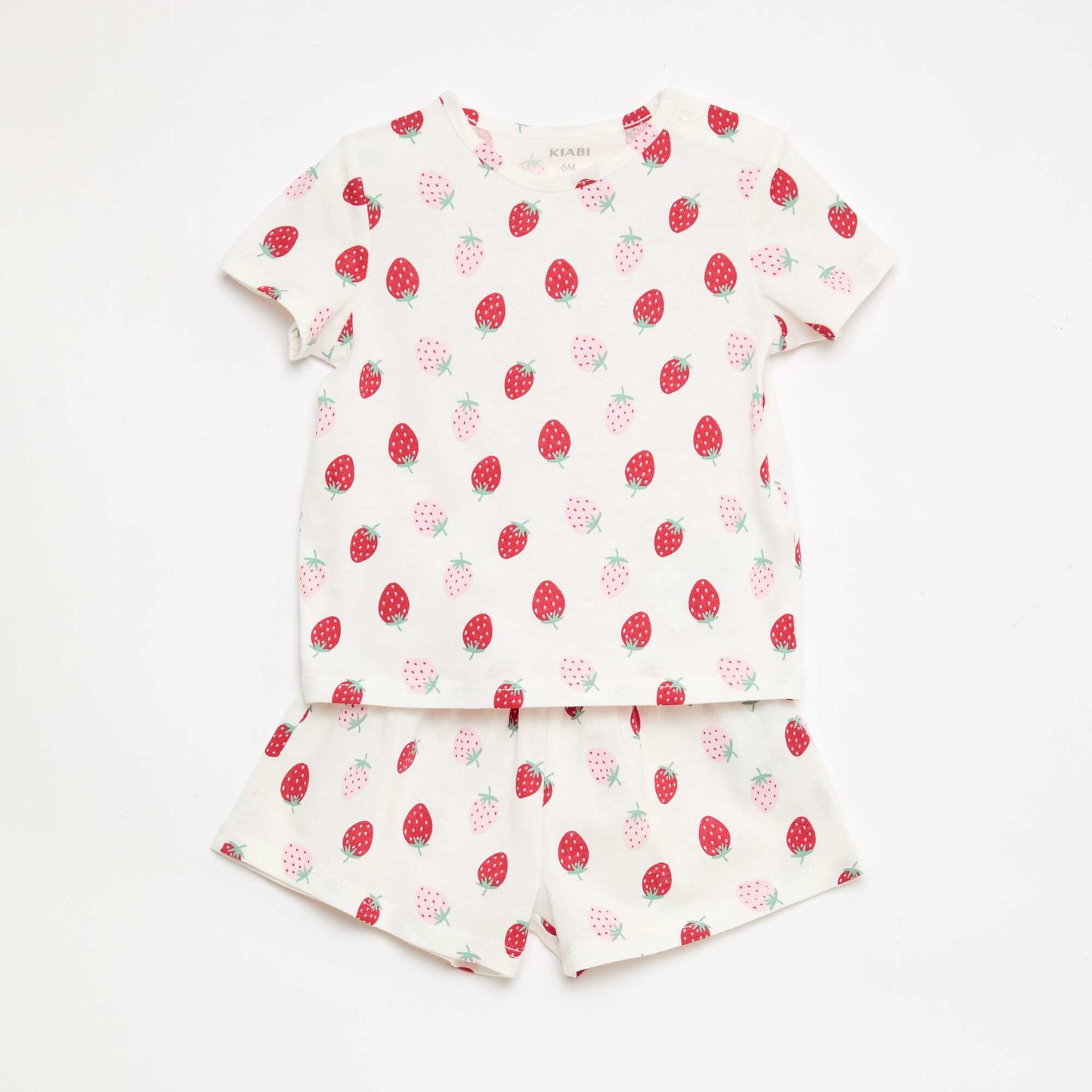 All-Over Outfit T-Shirt + Shorts WHITE