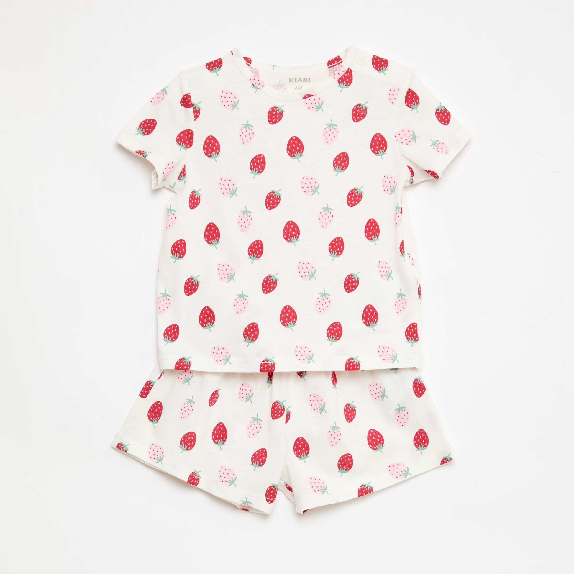 All-Over Outfit T-Shirt + Shorts WHITE