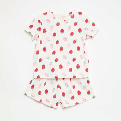 All-Over Outfit T-Shirt + Shorts WHITE