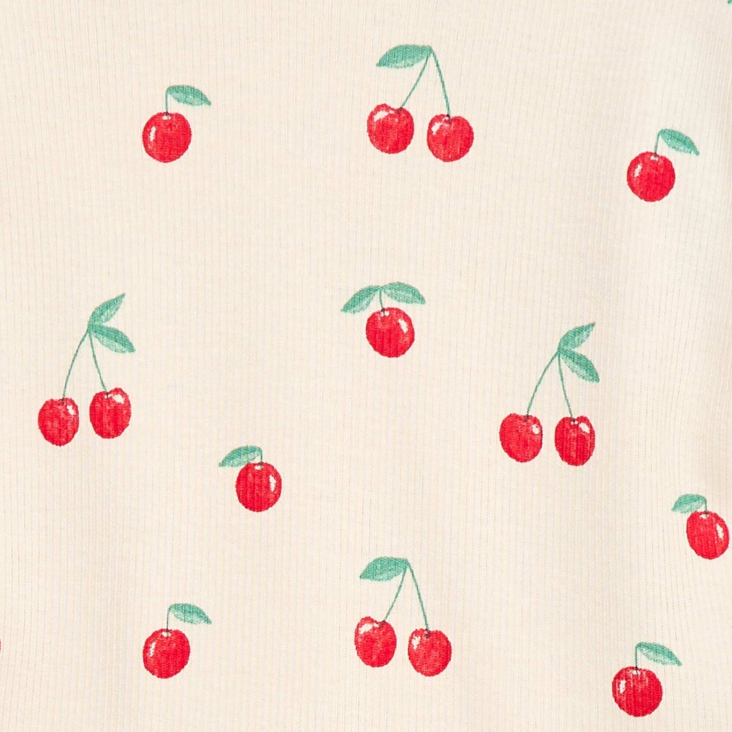 Ribbed T-shirt with Short Flutter Sleeves WHITE