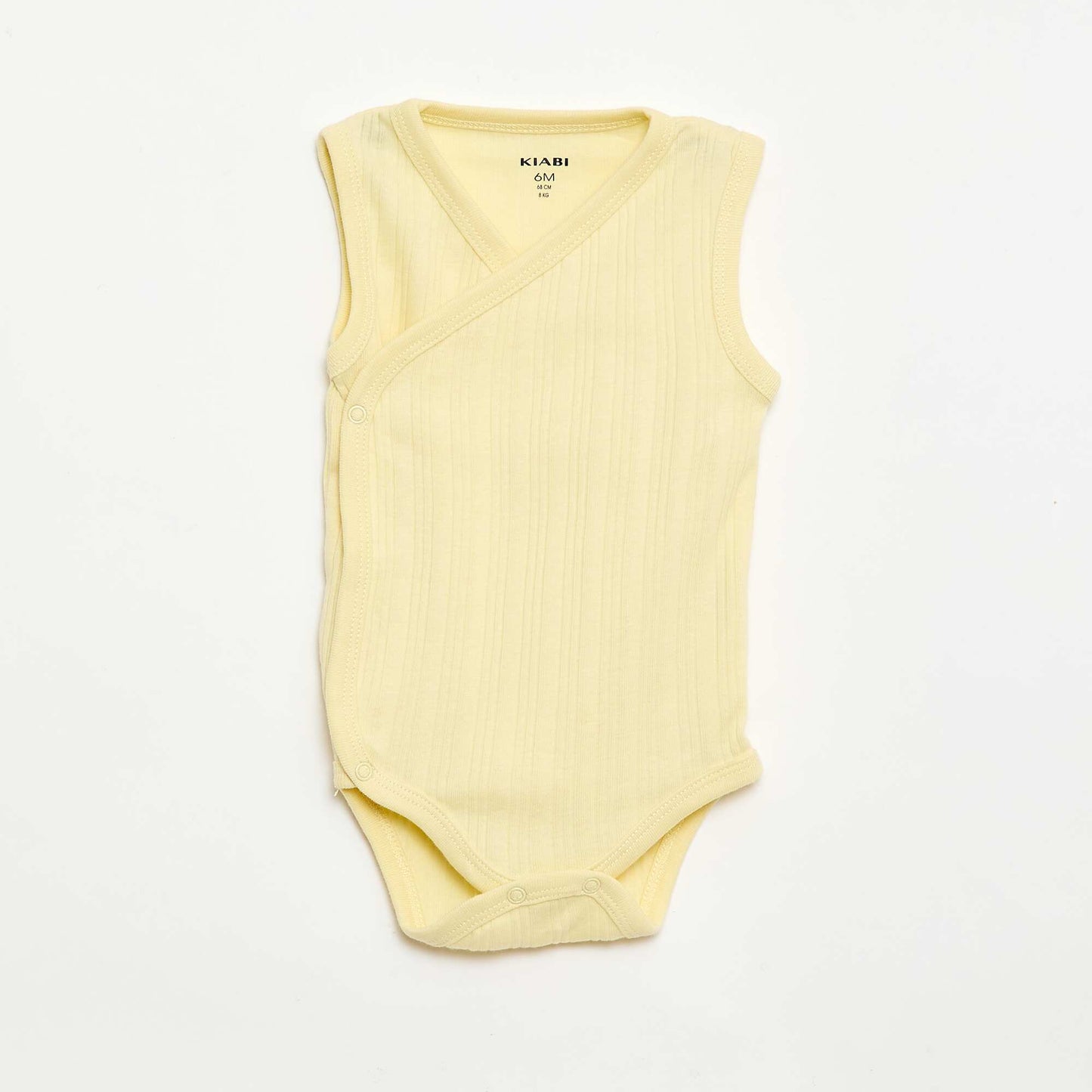 3-pack of ribbed bodysuits WHITE