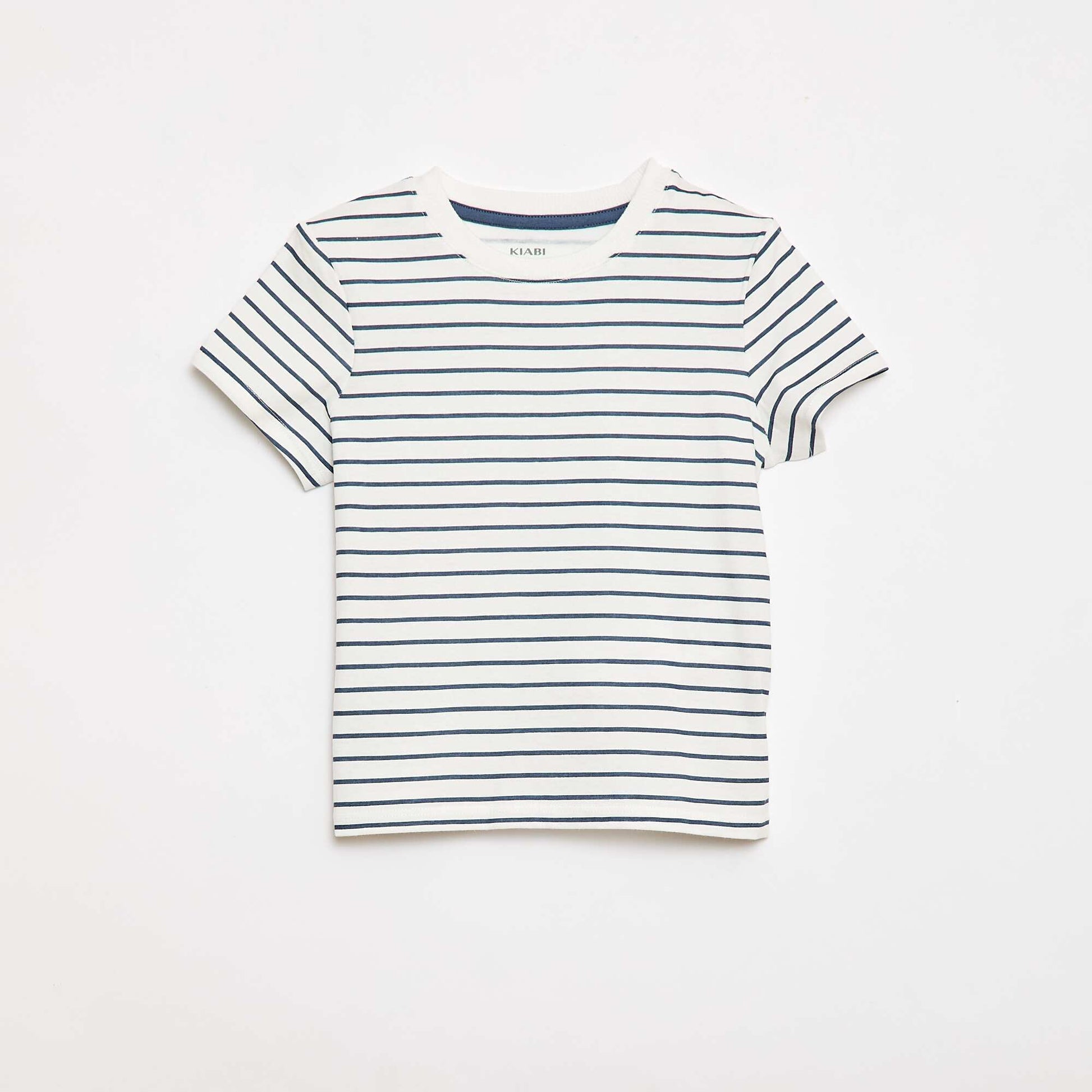 Plain Cotton Jersey T-shirt WHITE