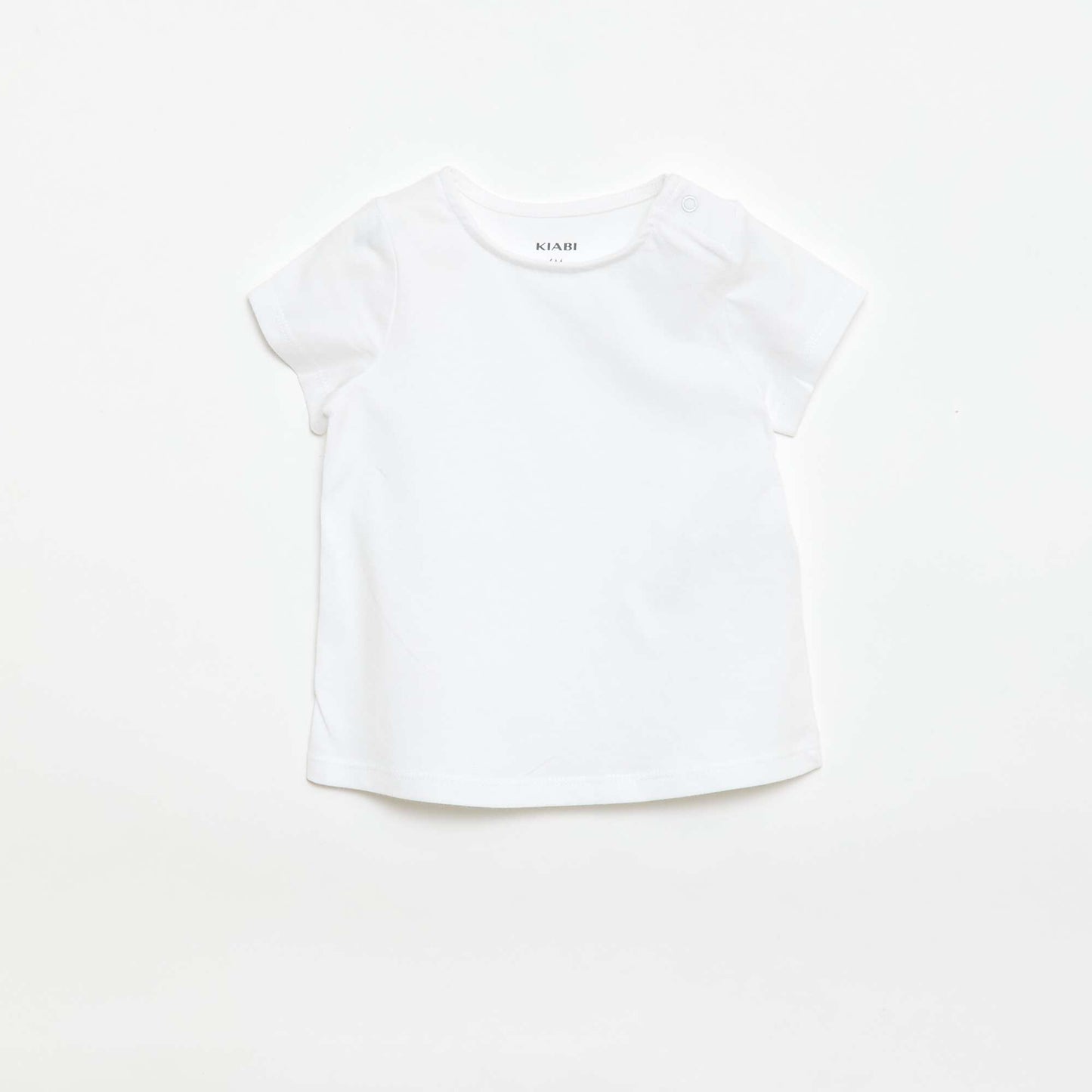 2-Piece T-shirt + Playsuit Set WHITE