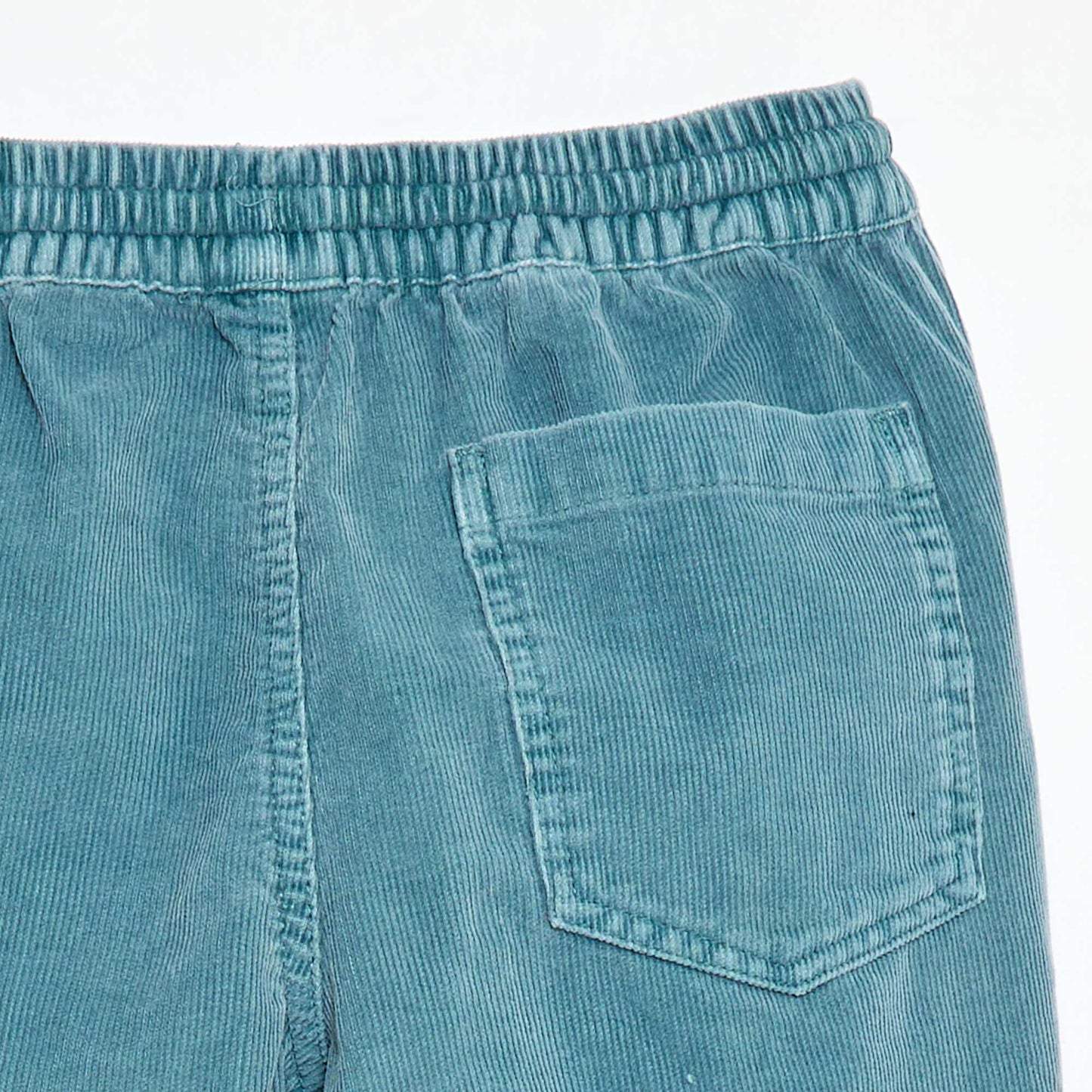 Corduroy Bermuda Shorts BLUE