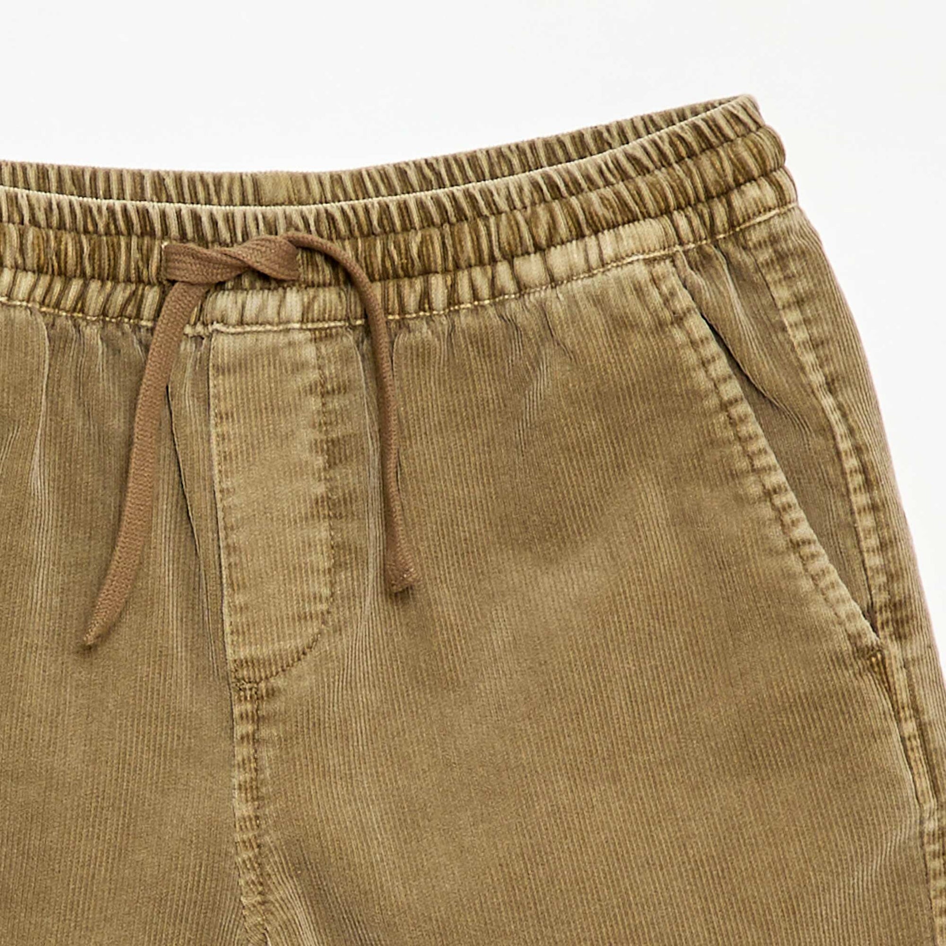 Corduroy Bermuda Shorts GREEN