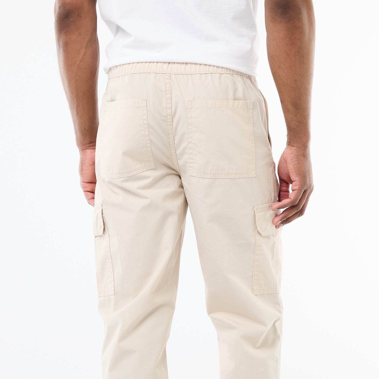 Regular Fit Multi-Pocket Trousers GREY