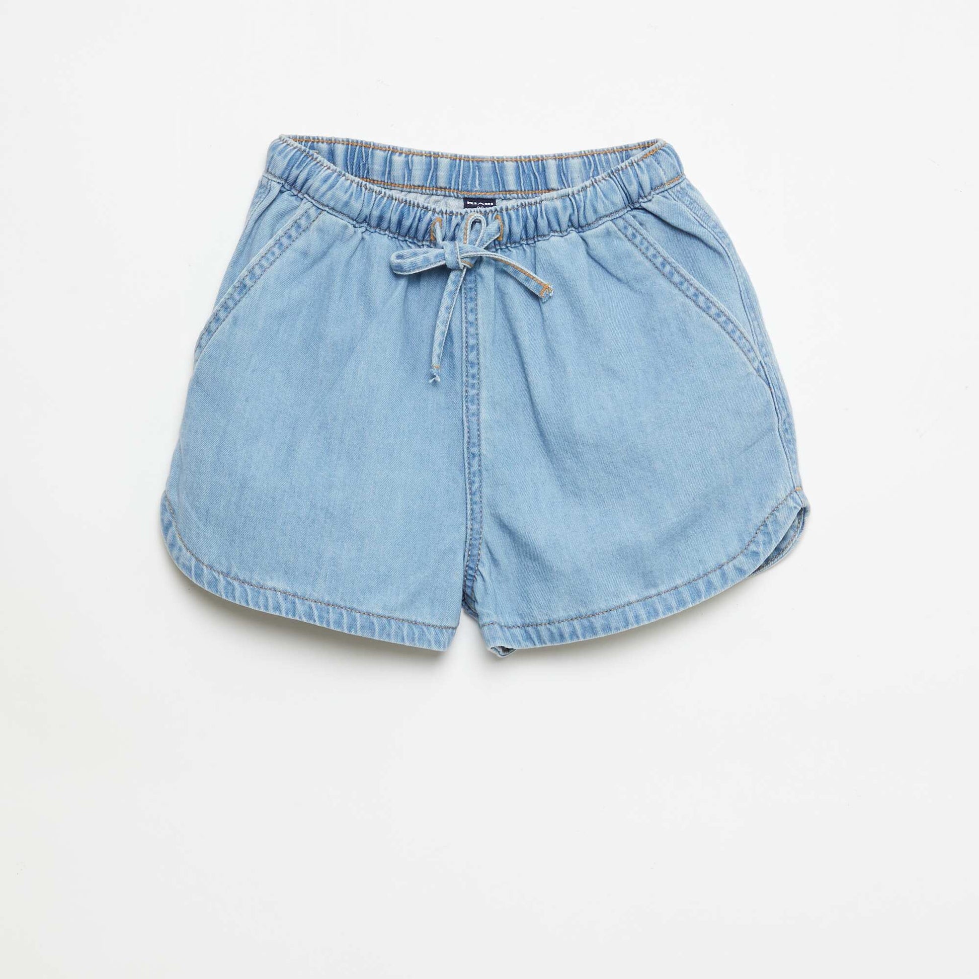 Plain Twill Shorts BLUE