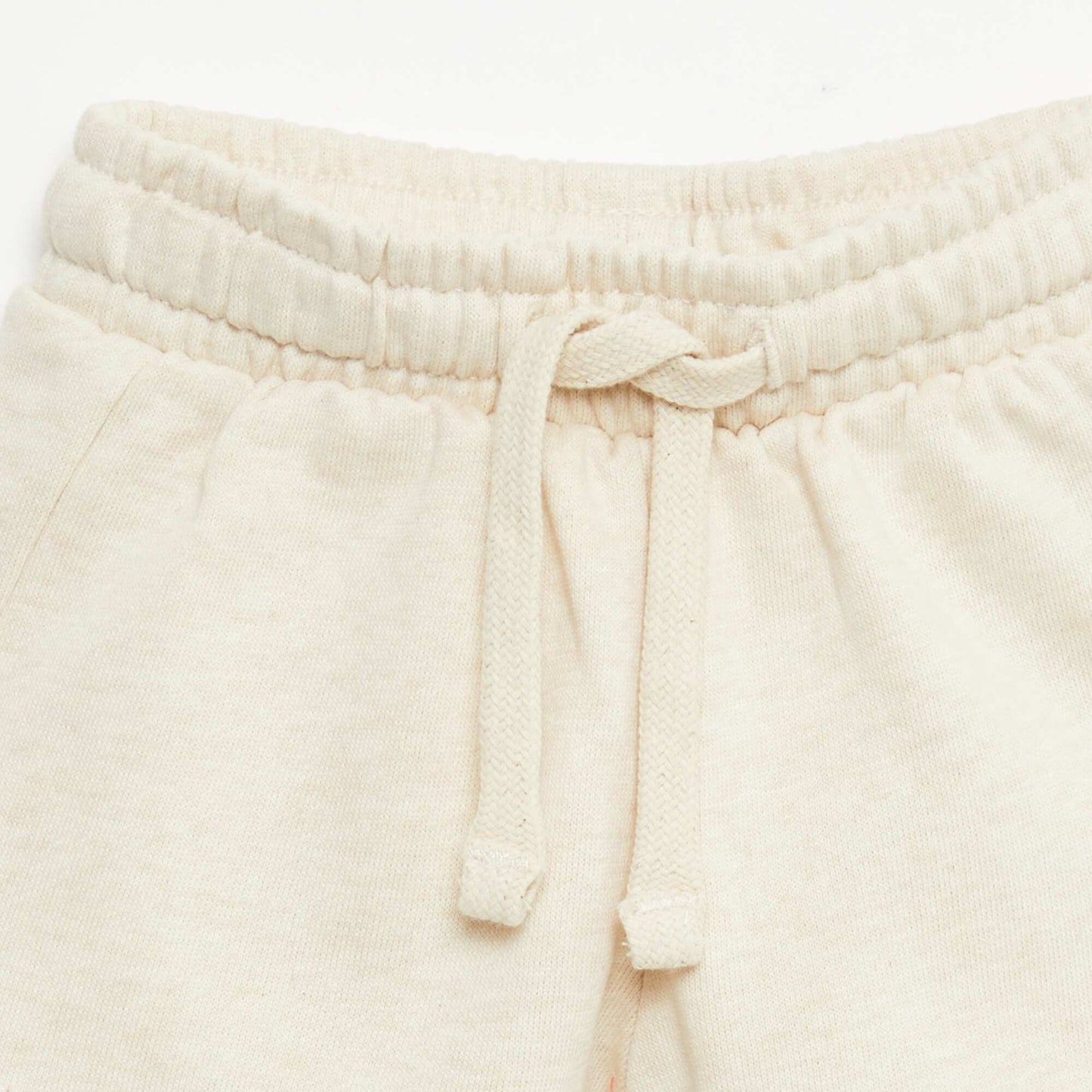 Unbrushed Fleece Shorts BEIGE