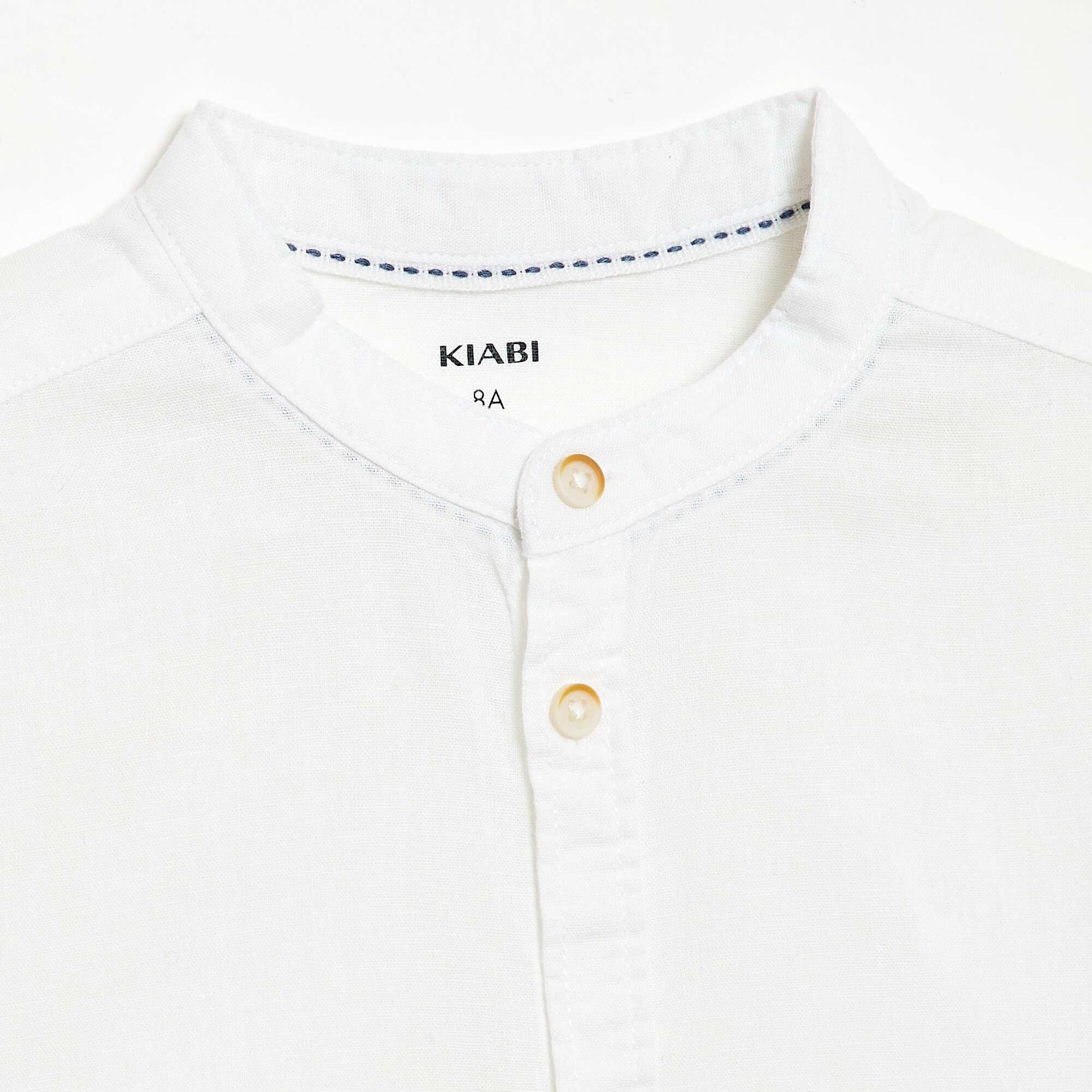 White Cotton Shirt WHITE