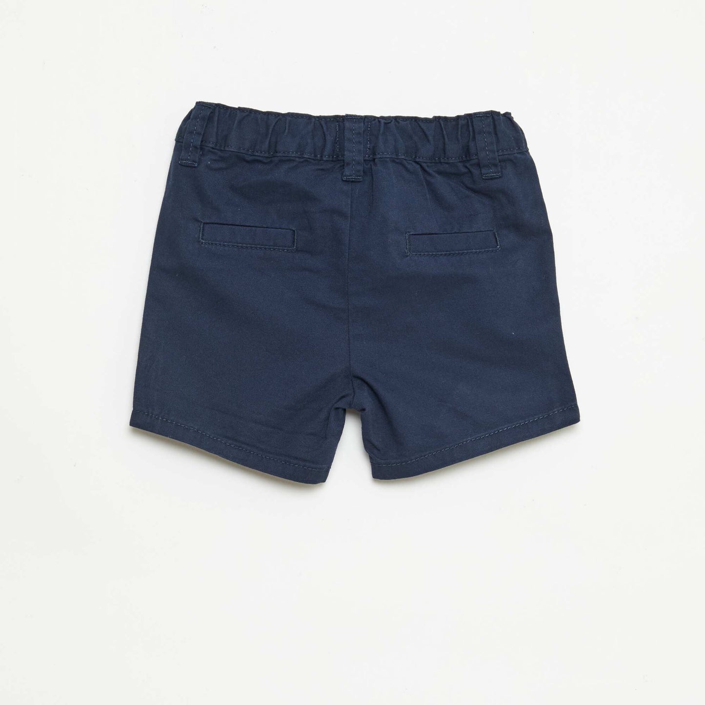Chino Shorts with Adjustable Waist NAVY