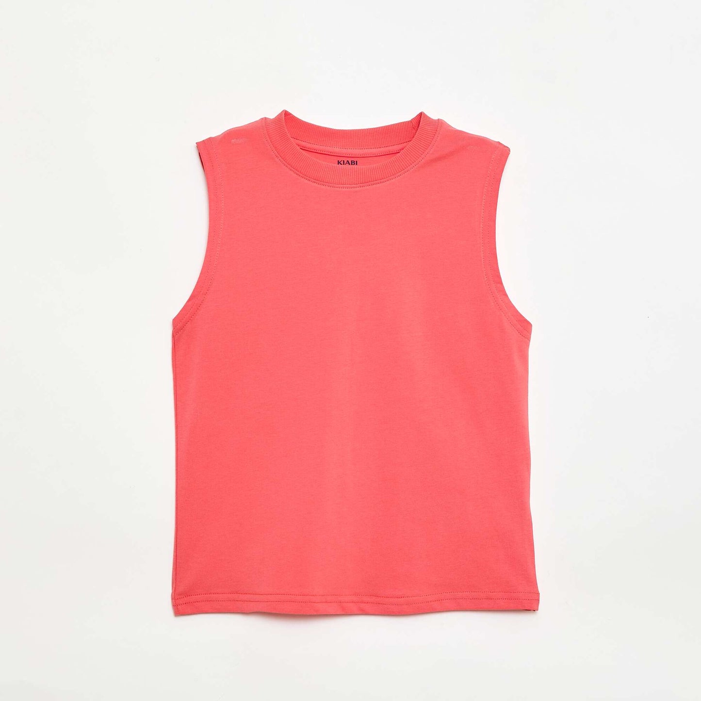 Pack of 2 round-neck tank tops BLUE