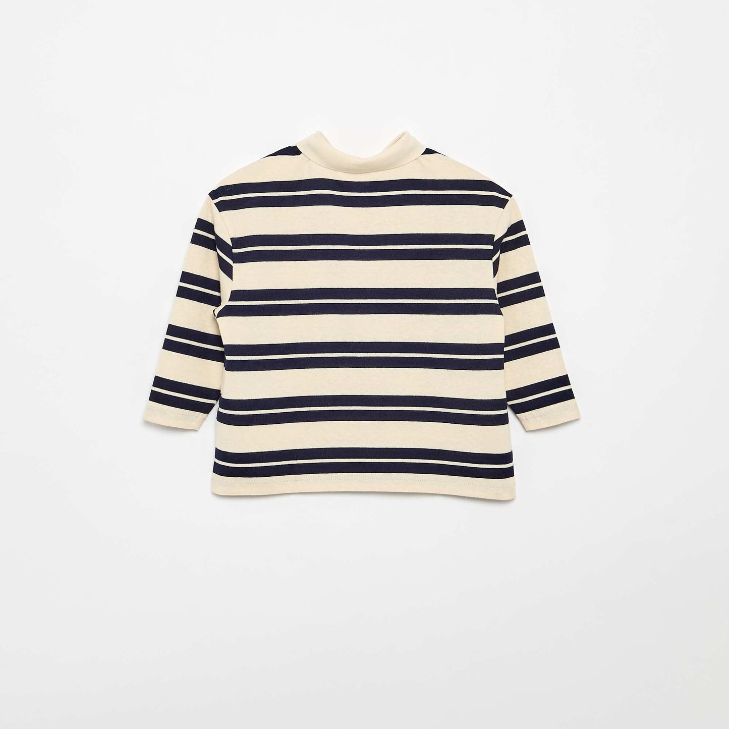 تيشرت بولو مخطط كبير الحجم تيشرت بولو