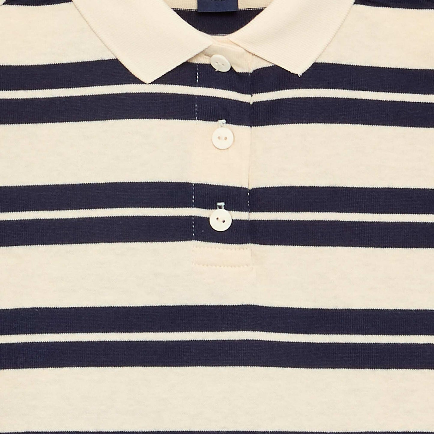 تيشرت بولو مخطط كبير الحجم تيشرت بولو