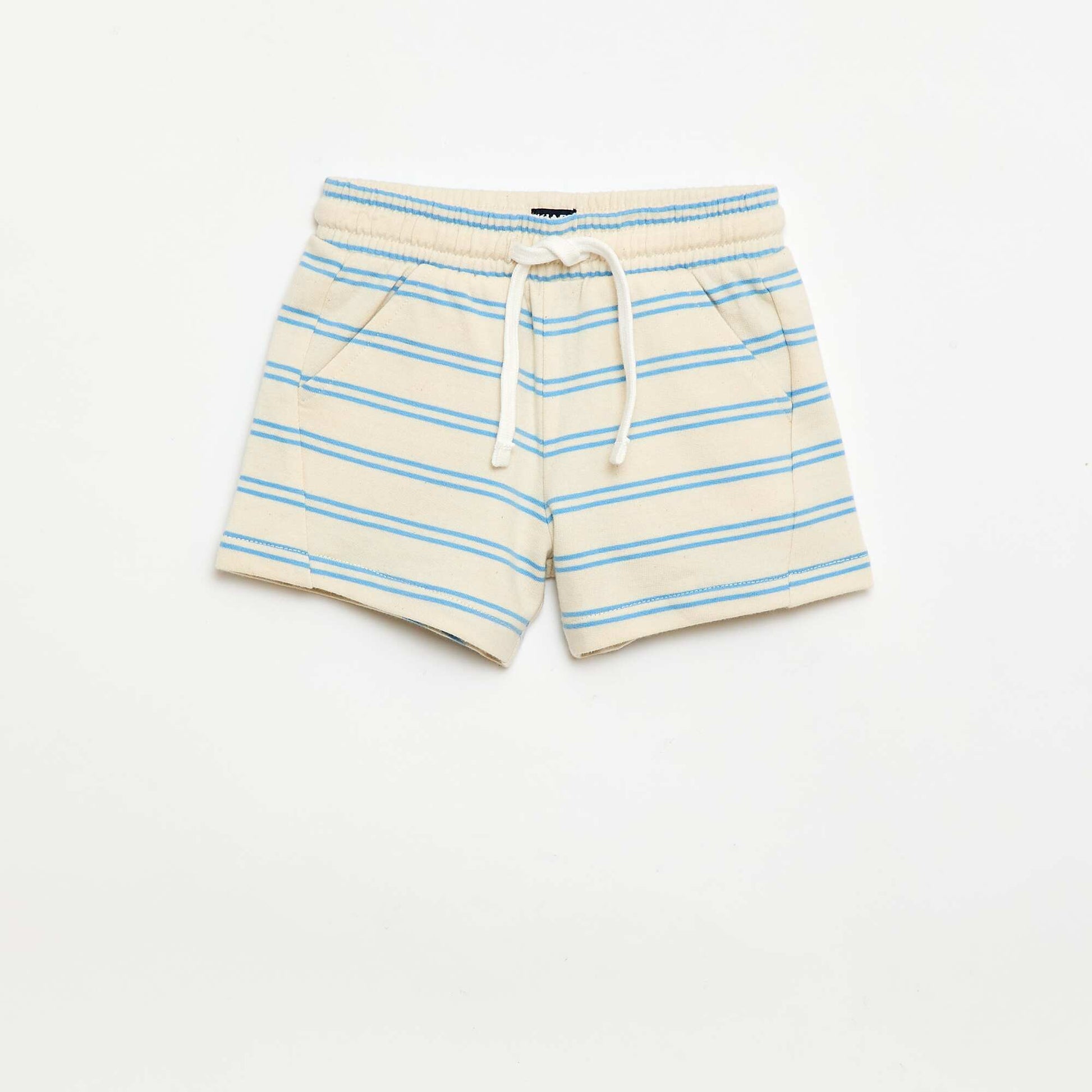 Unbrushed Fleece Shorts WHITE