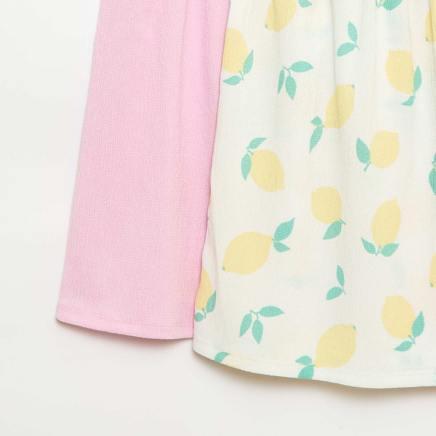 2-Pack of Crepe Knit Dresses WHITE