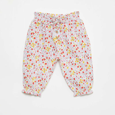 Cotton Jersey Harem Pants PINK