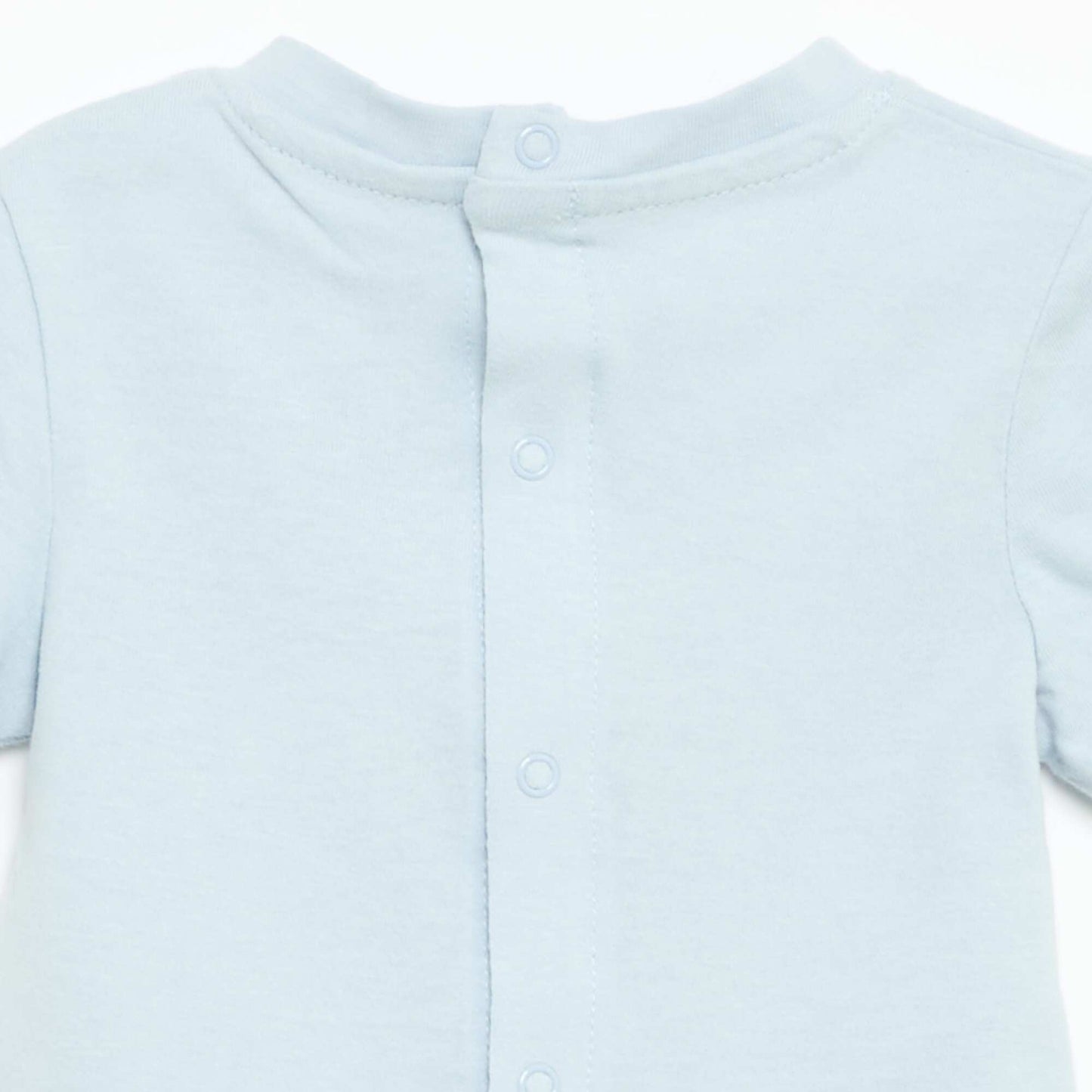 Printed Short-Sleeved T-shirt BLUE