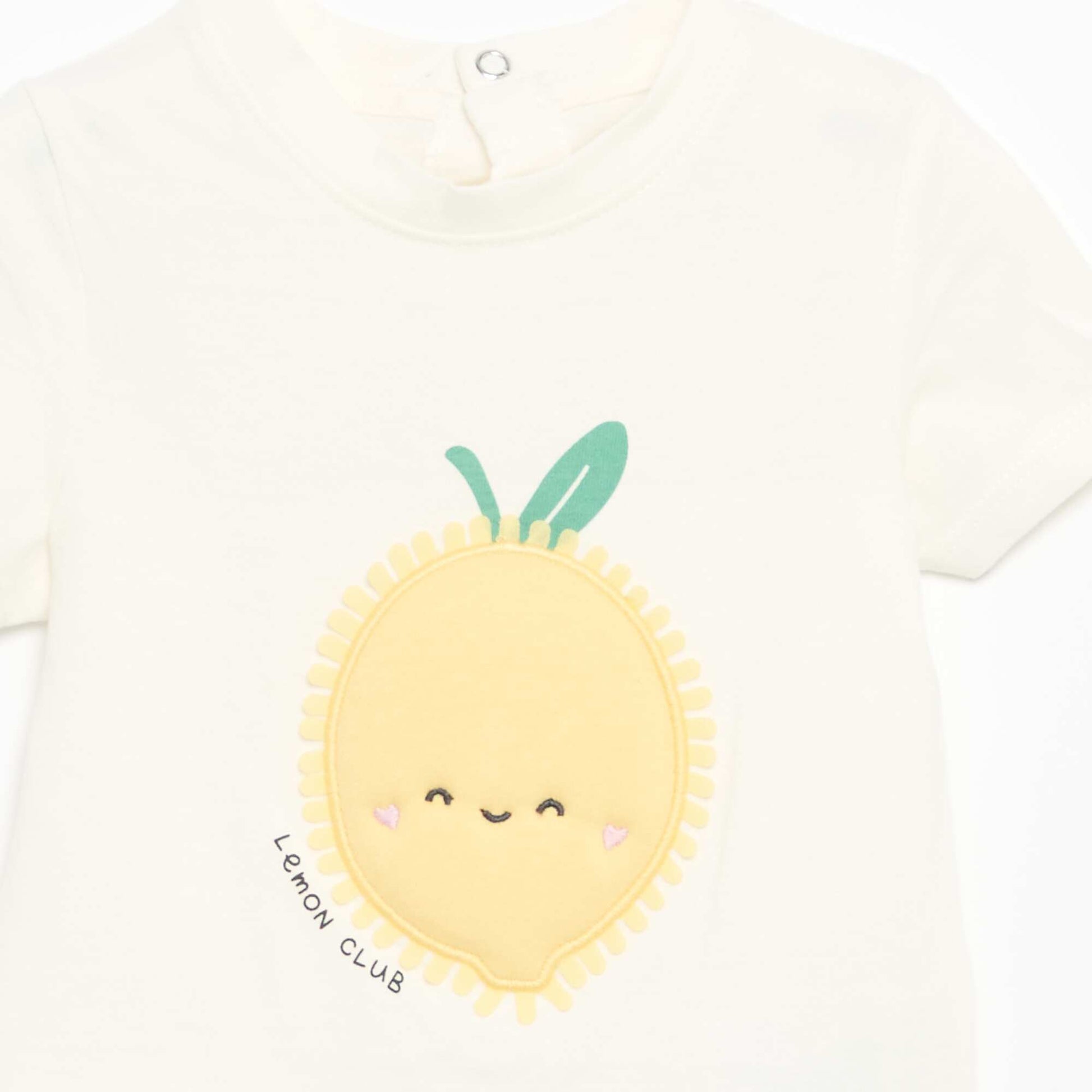 Printed Short-Sleeved T-shirt WHITE