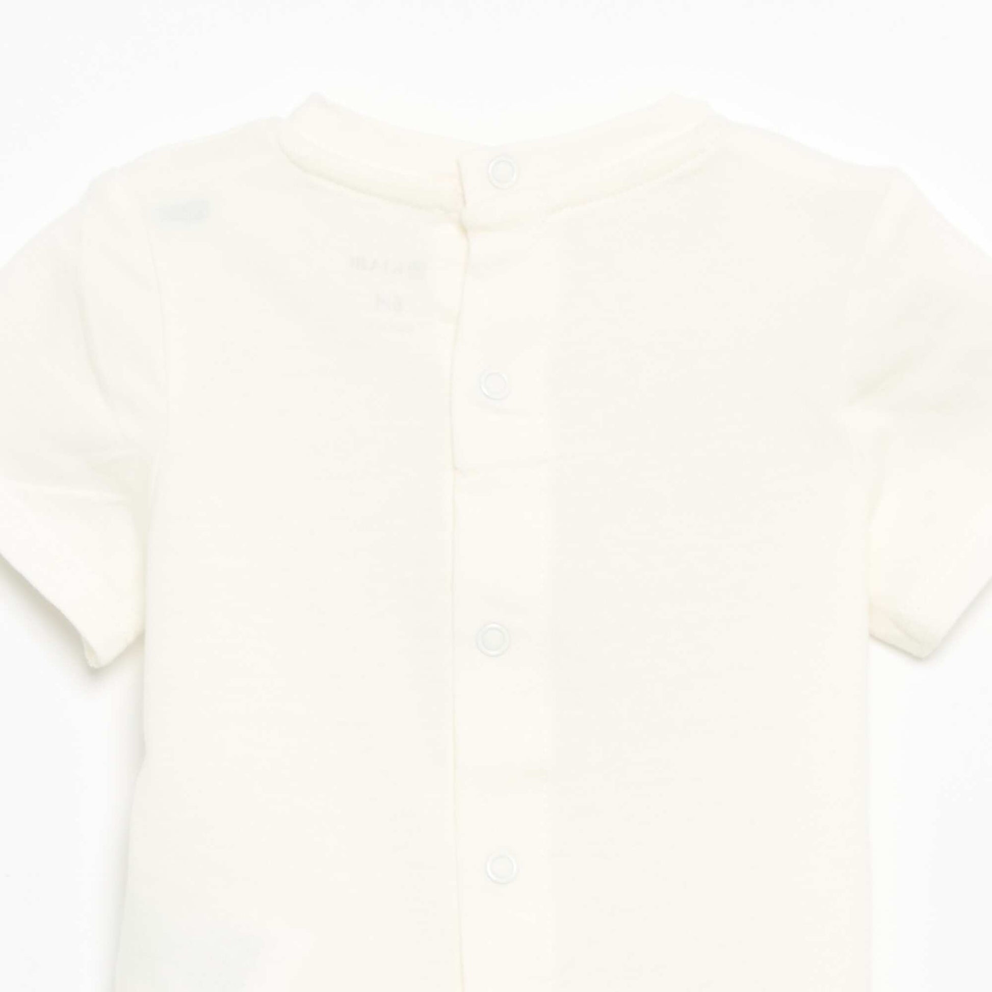 Printed Short-Sleeved T-shirt WHITE