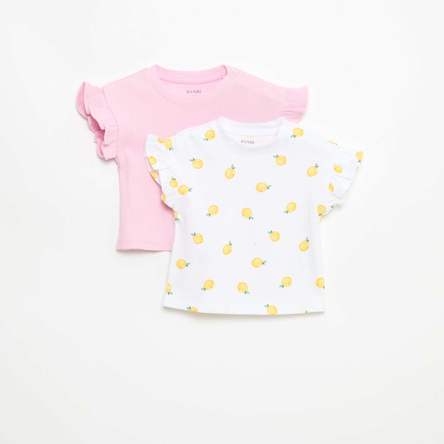 2-Pack Short-Sleeve Cotton Jersey T-Shirts WHITE