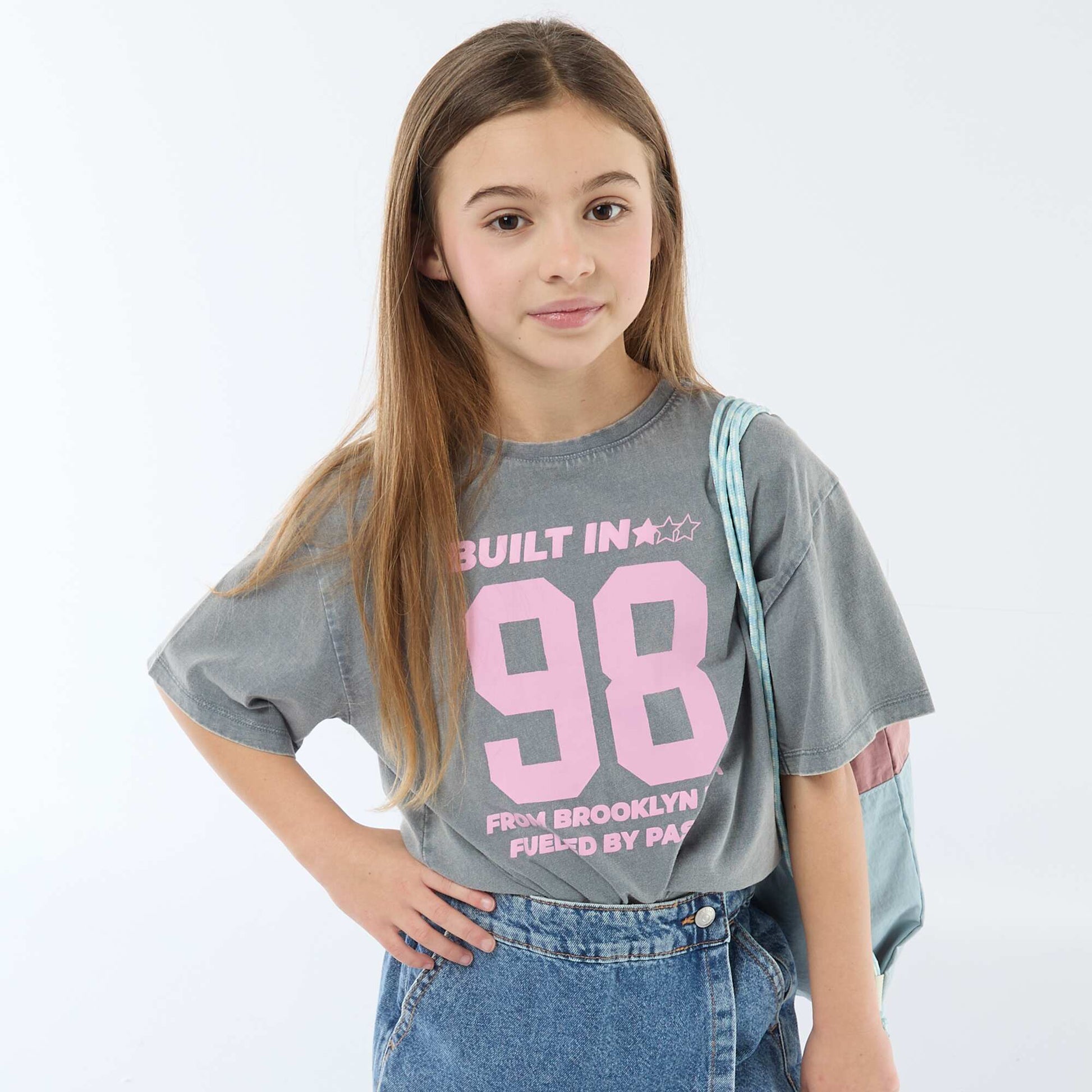 American-Style T-shirt GREY