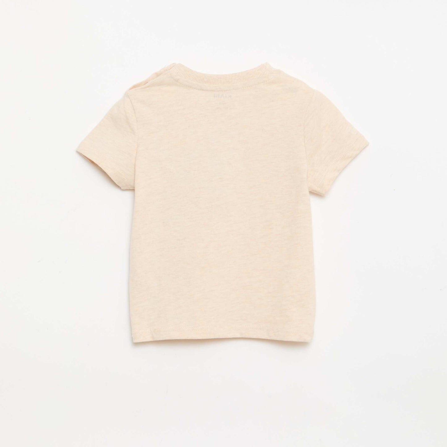 T-shirt with animated print BEIGE