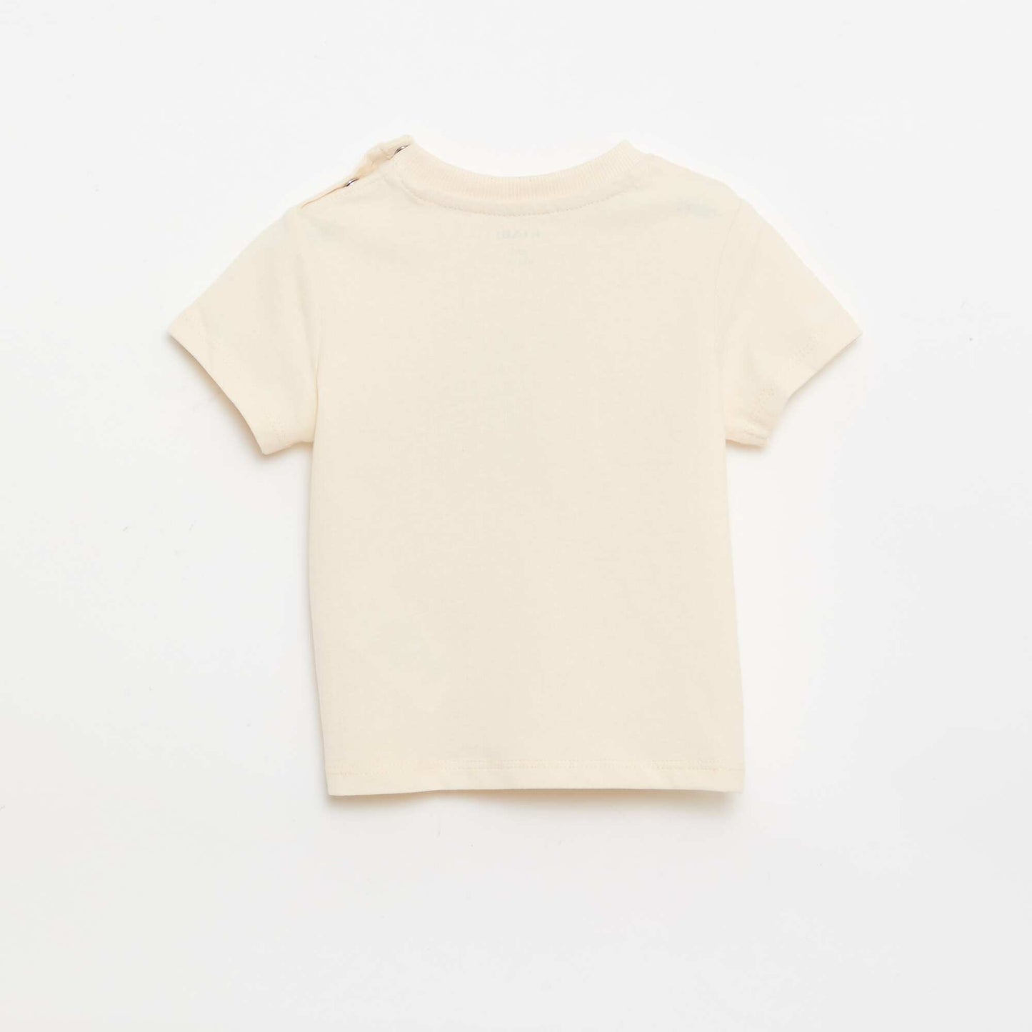 T-shirt with animated print WHITE