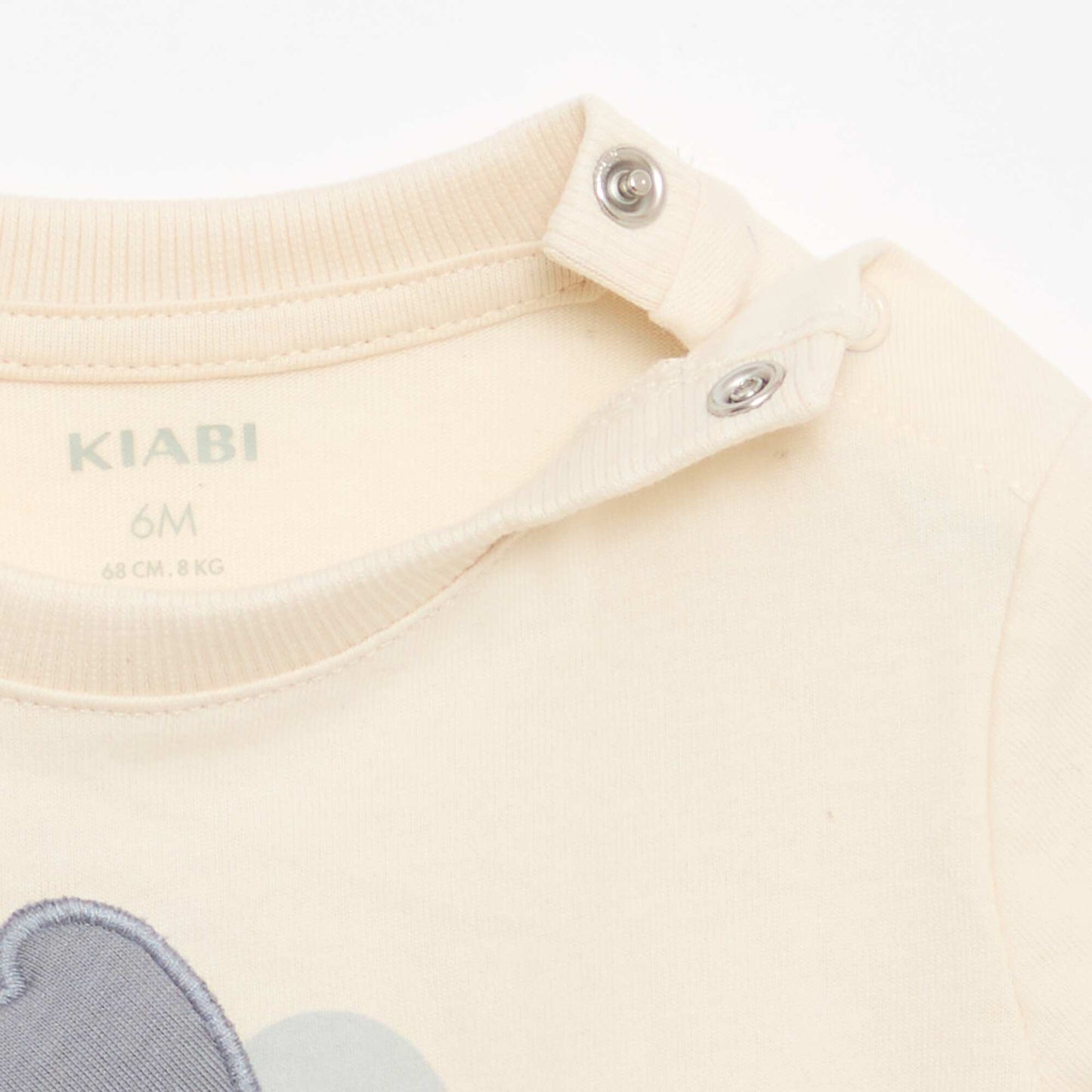 T-shirt with animated print WHITE