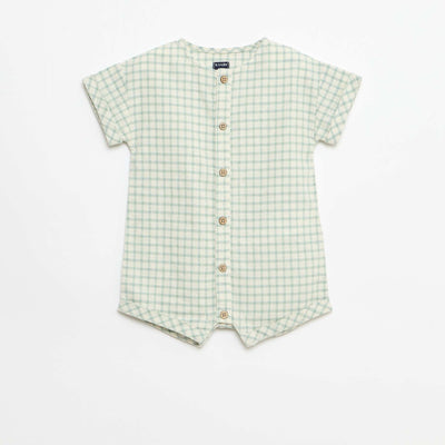 Short romper GREEN