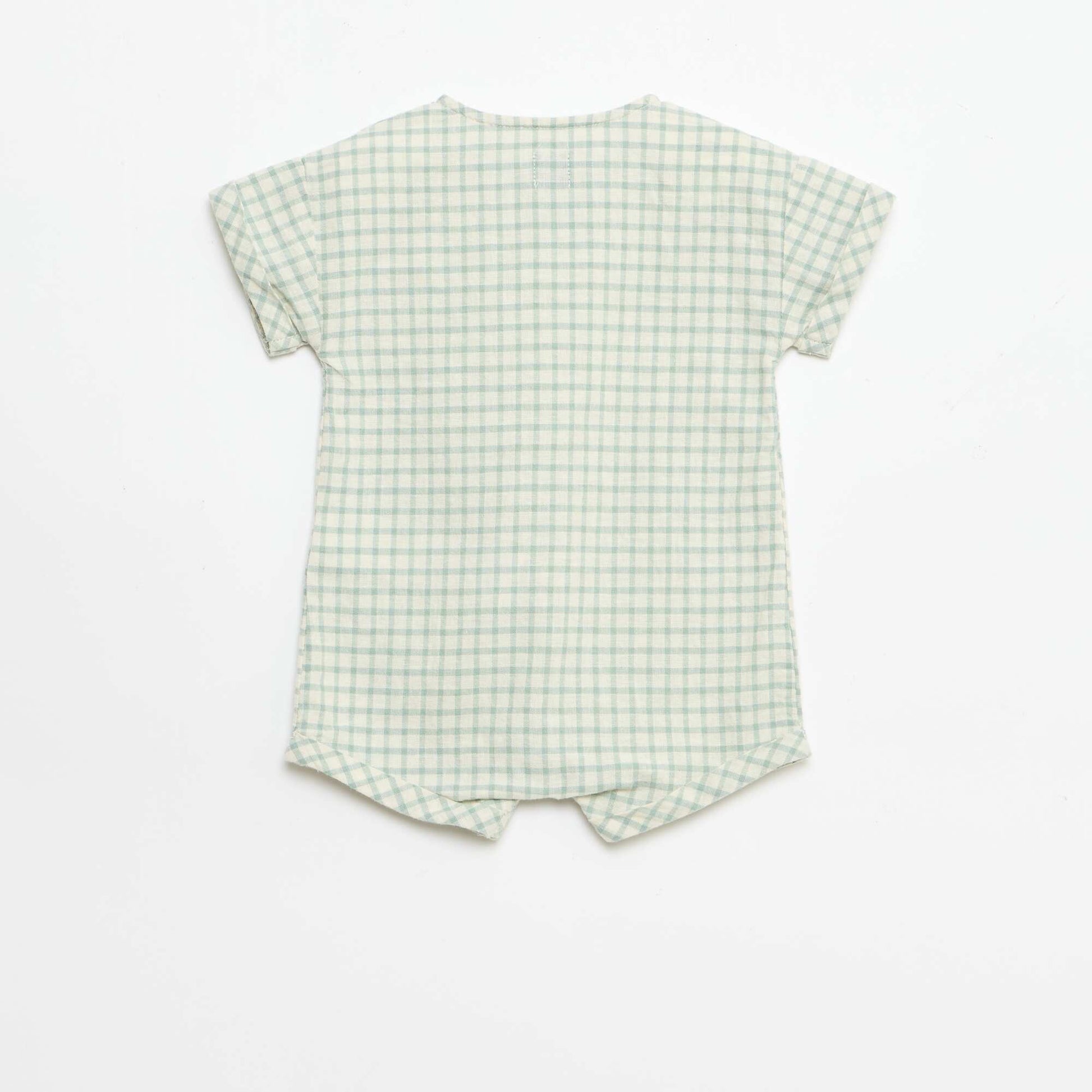 Short romper GREEN