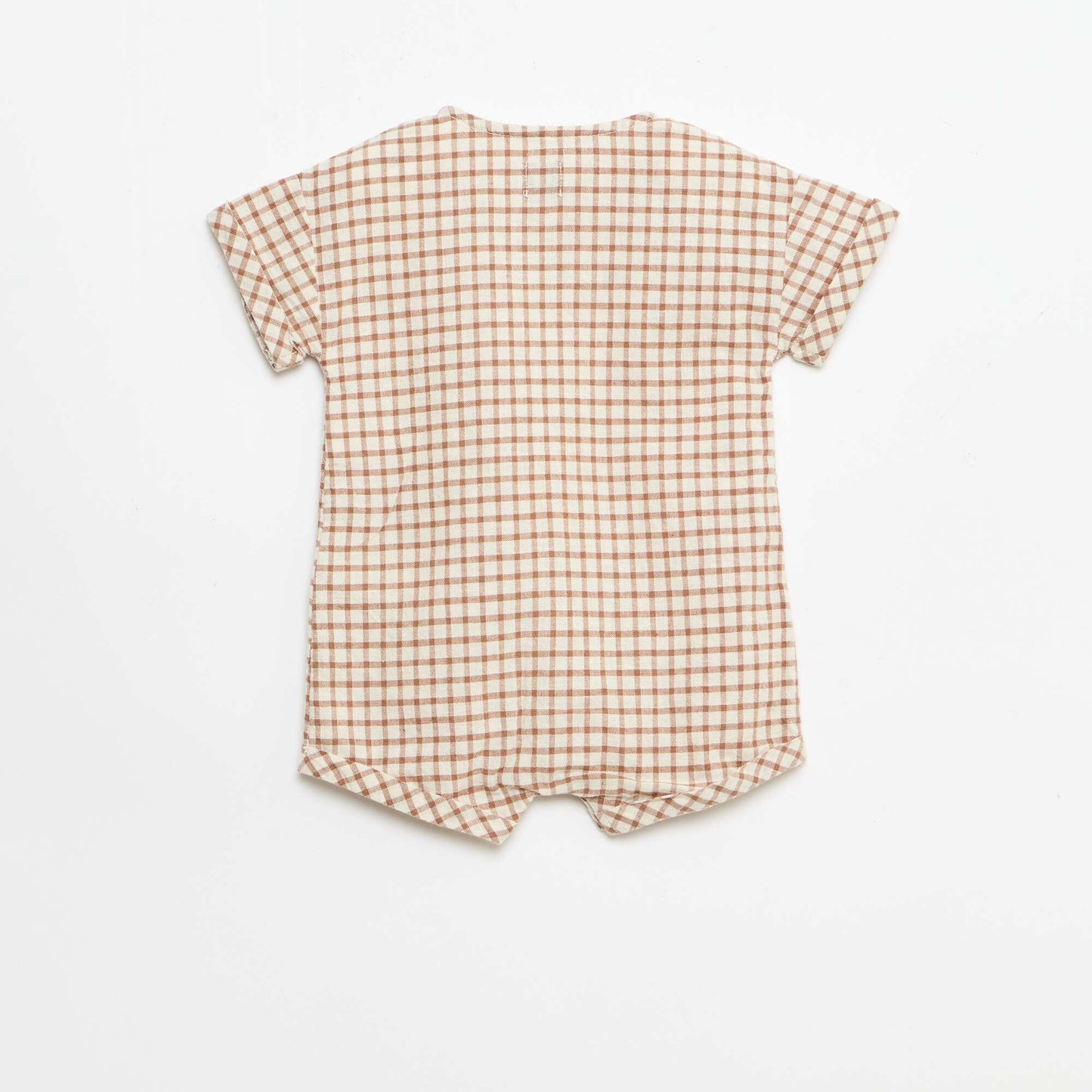 Short romper BROWN