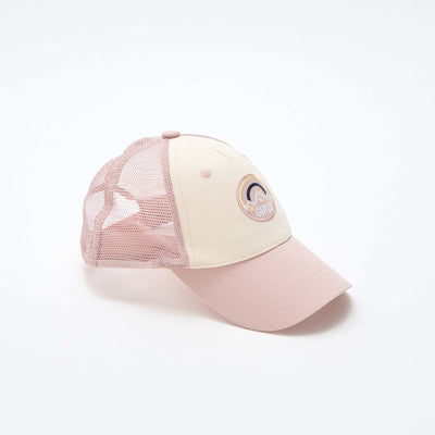 Baseball cap with patch PINK