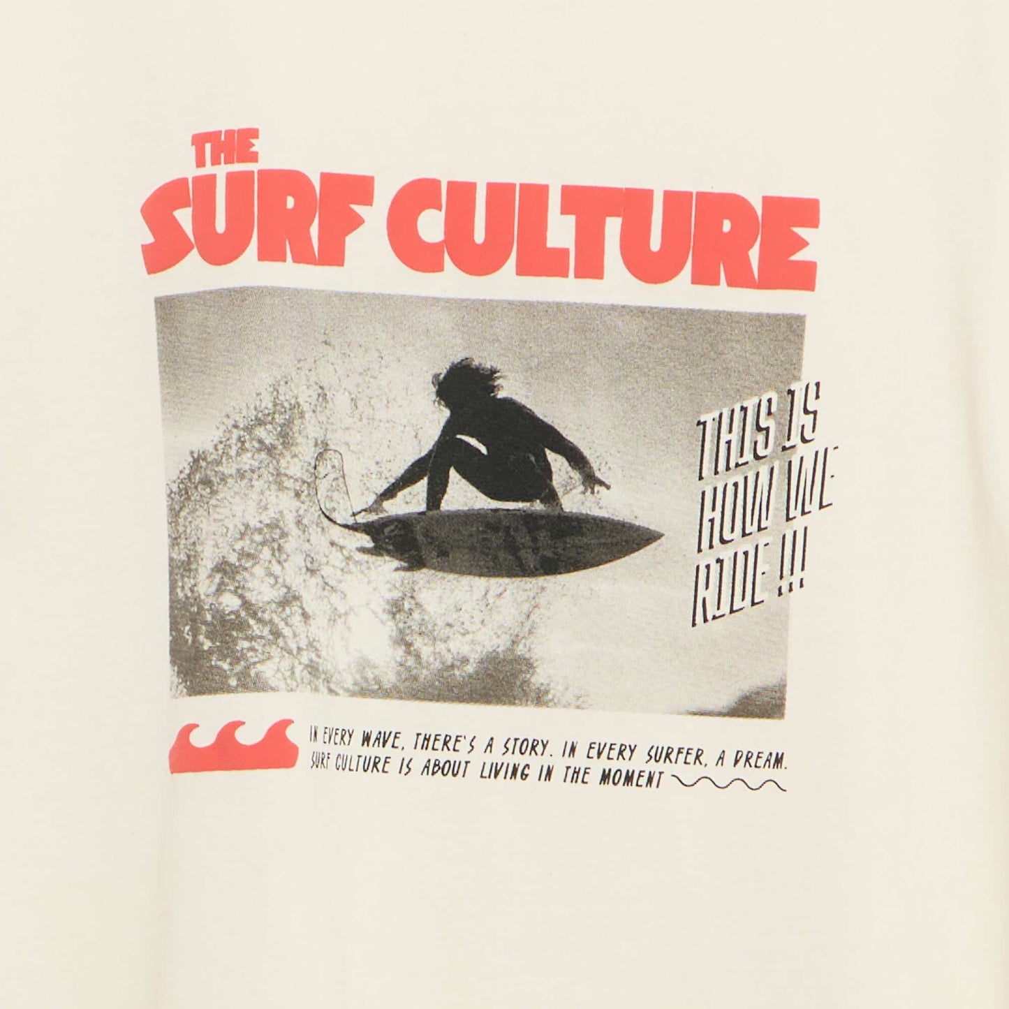 Short-sleeved graphic print T-shirt WHITE