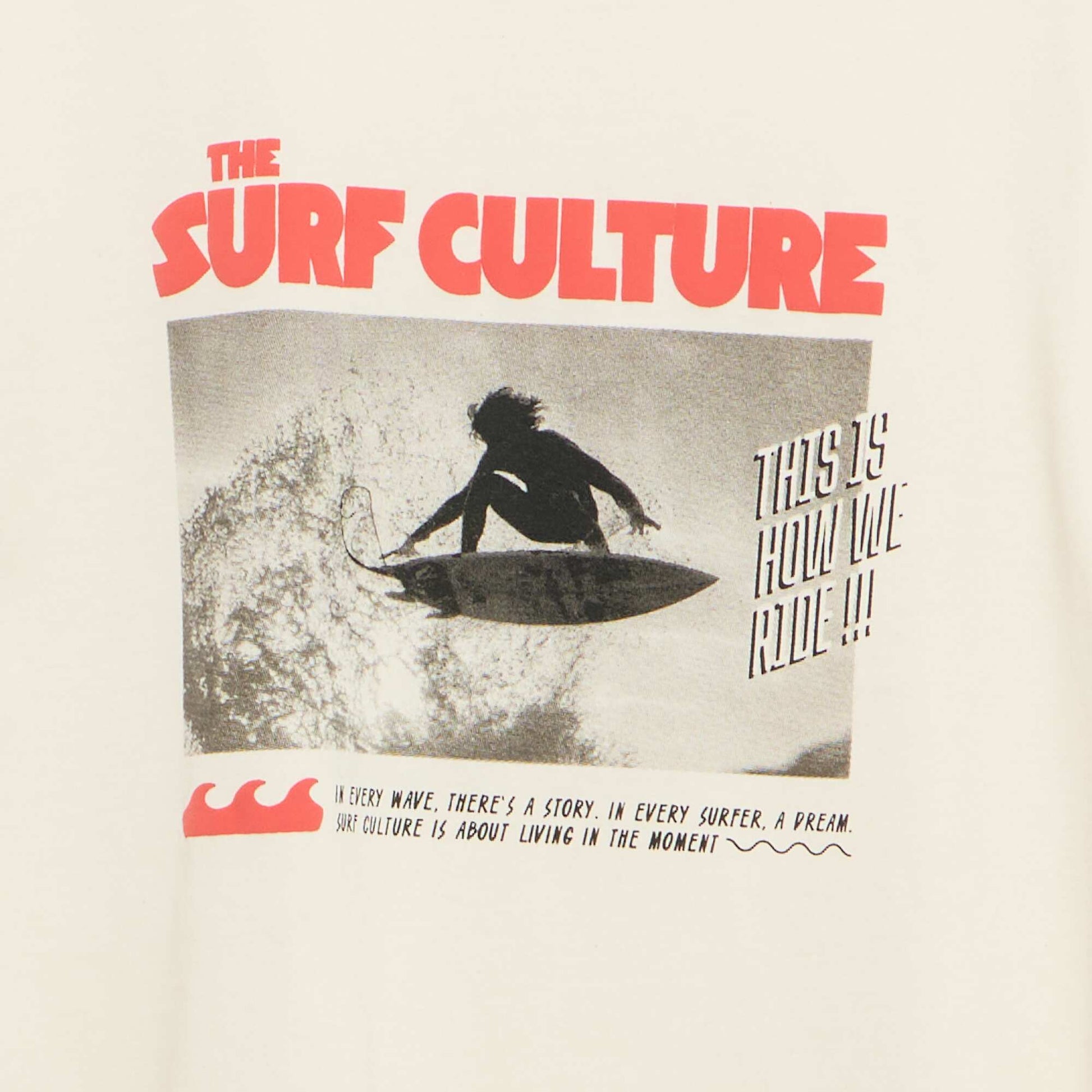 Short-sleeved graphic print T-shirt WHITE